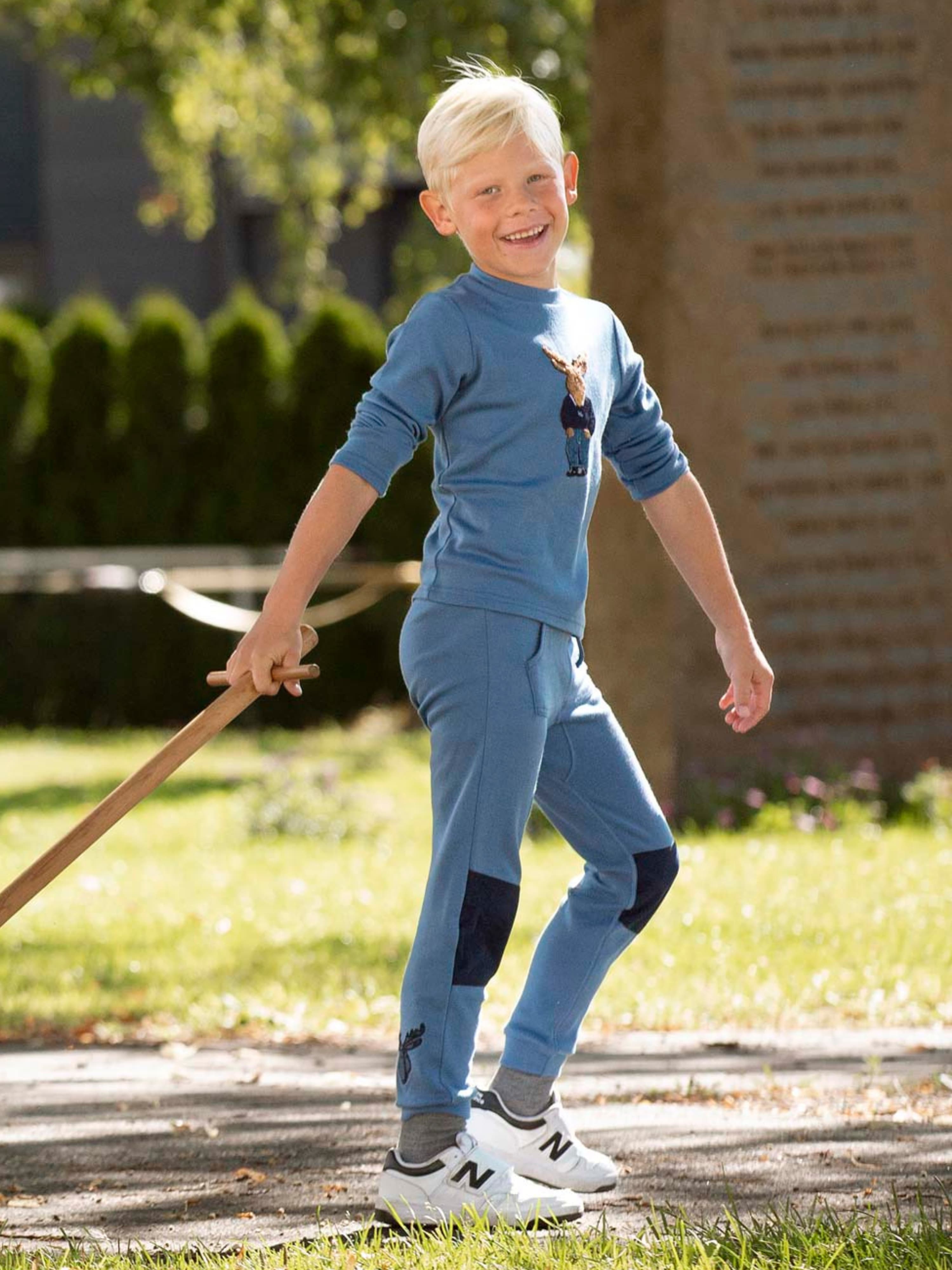 Bergen Ullbukse 3-10 år Berry Blue
