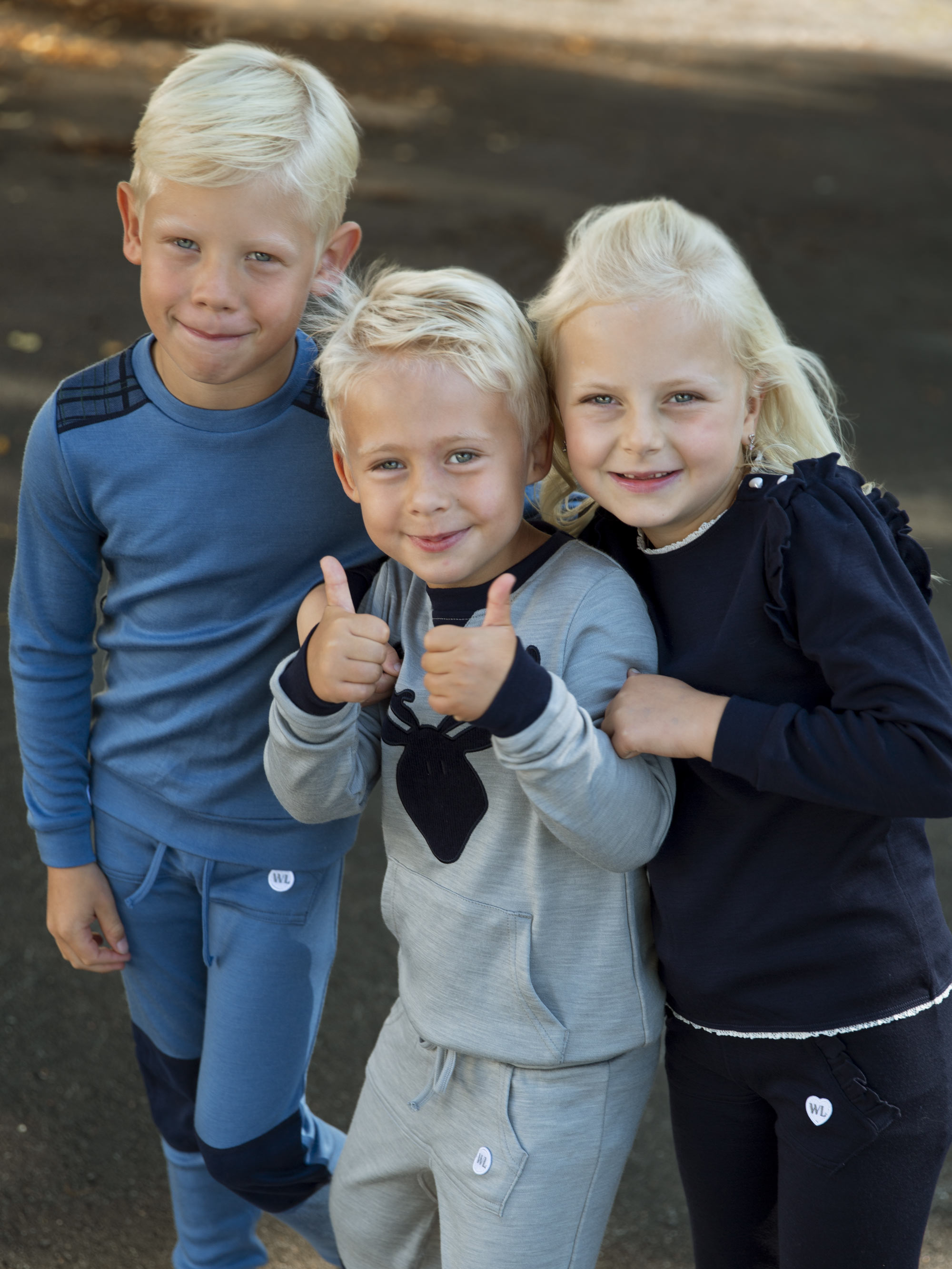 Bergen Ullbukse 3-10 år Berry Blue