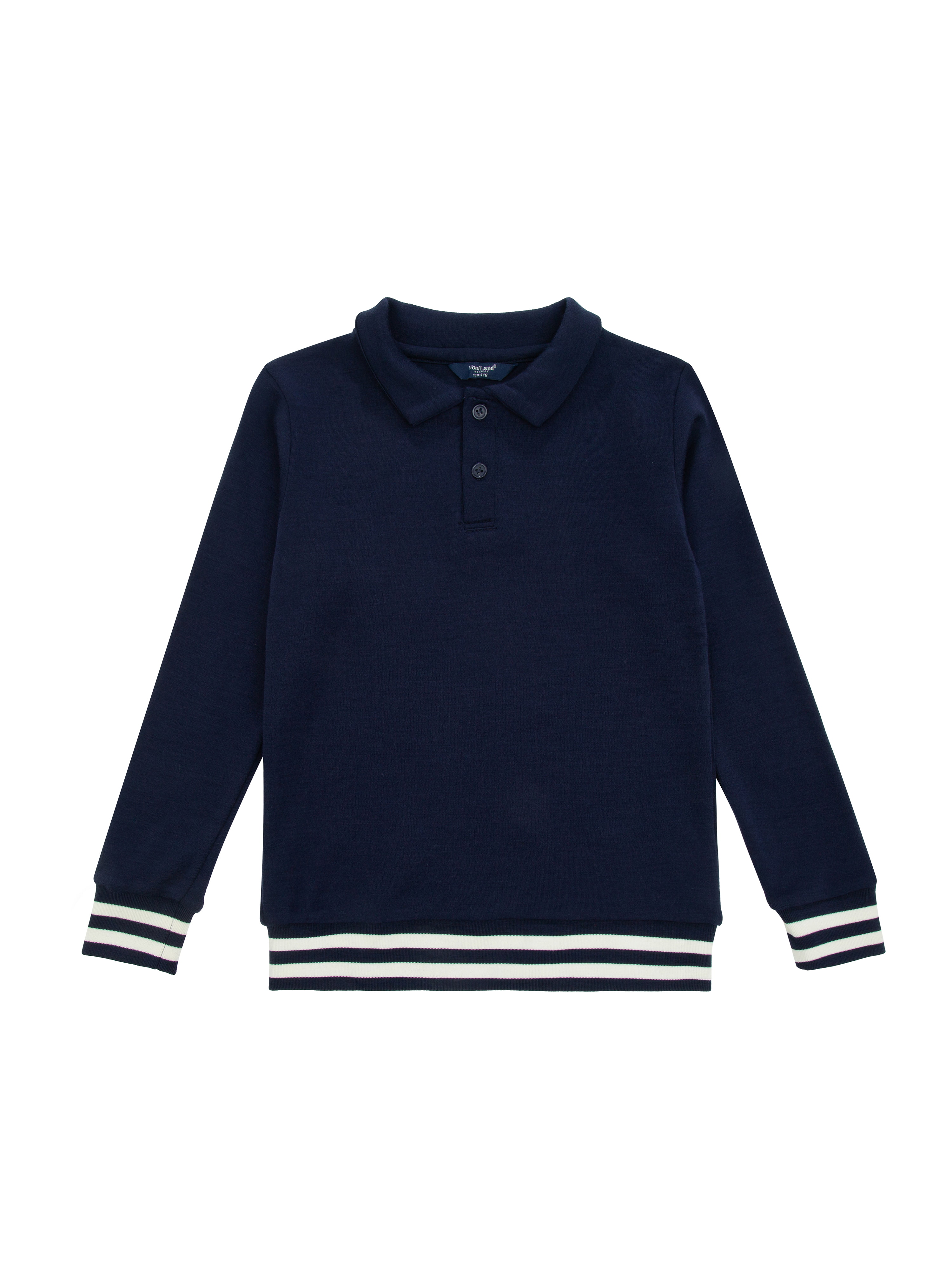 Drammen Merino Genser Blue Ink