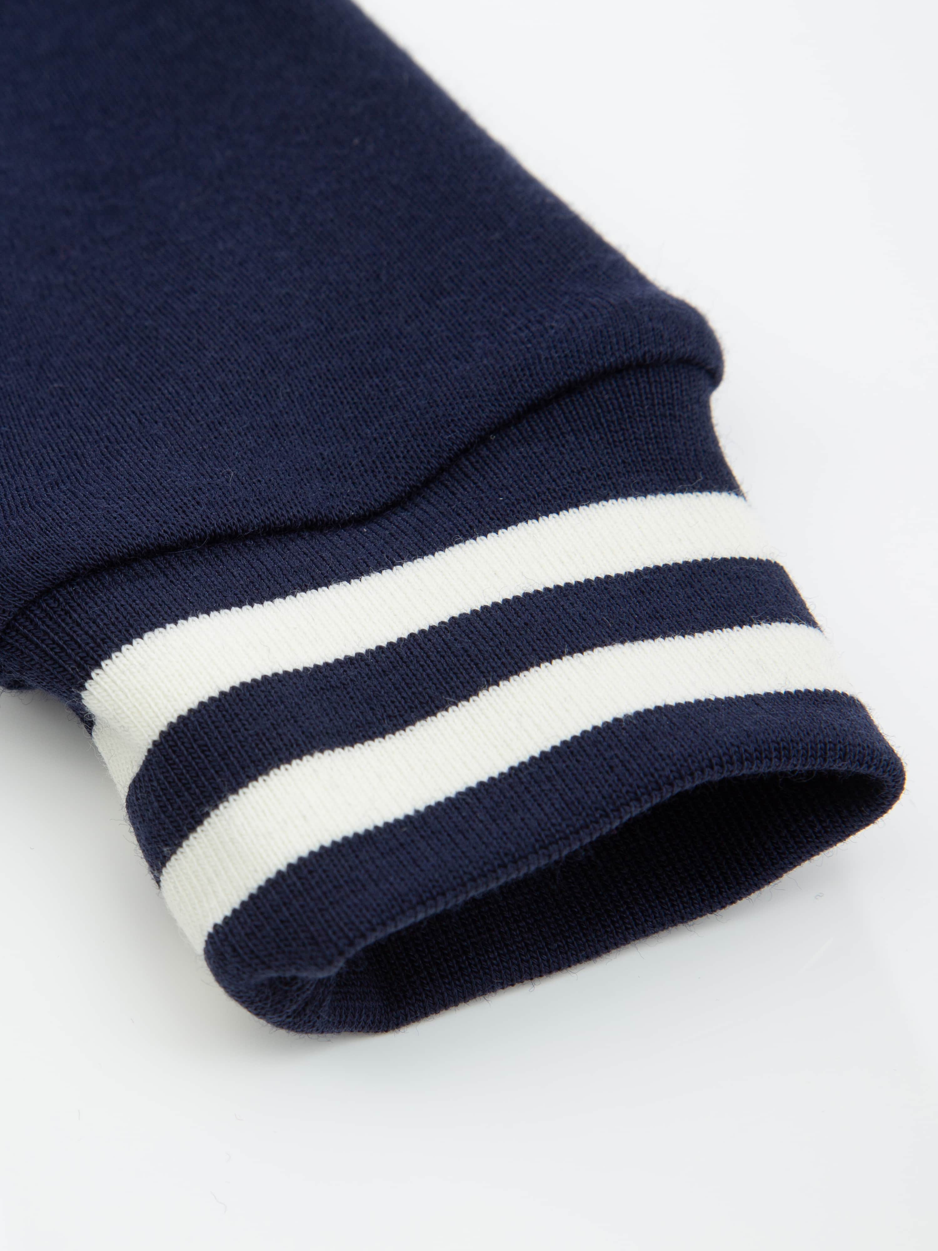 Drammen Merino Genser Blue Ink