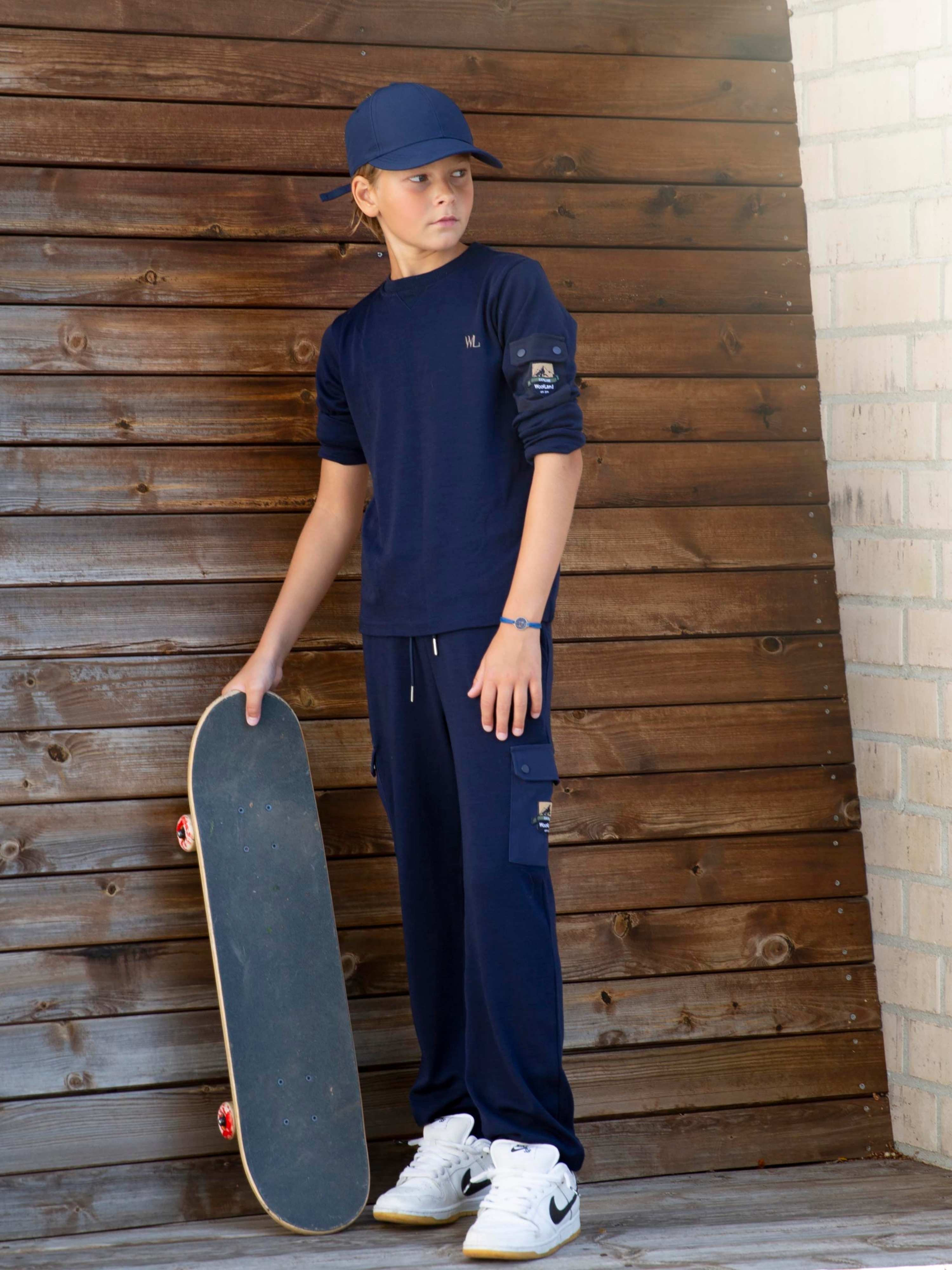 Stabekk Merino Ullbukse Blue Ink