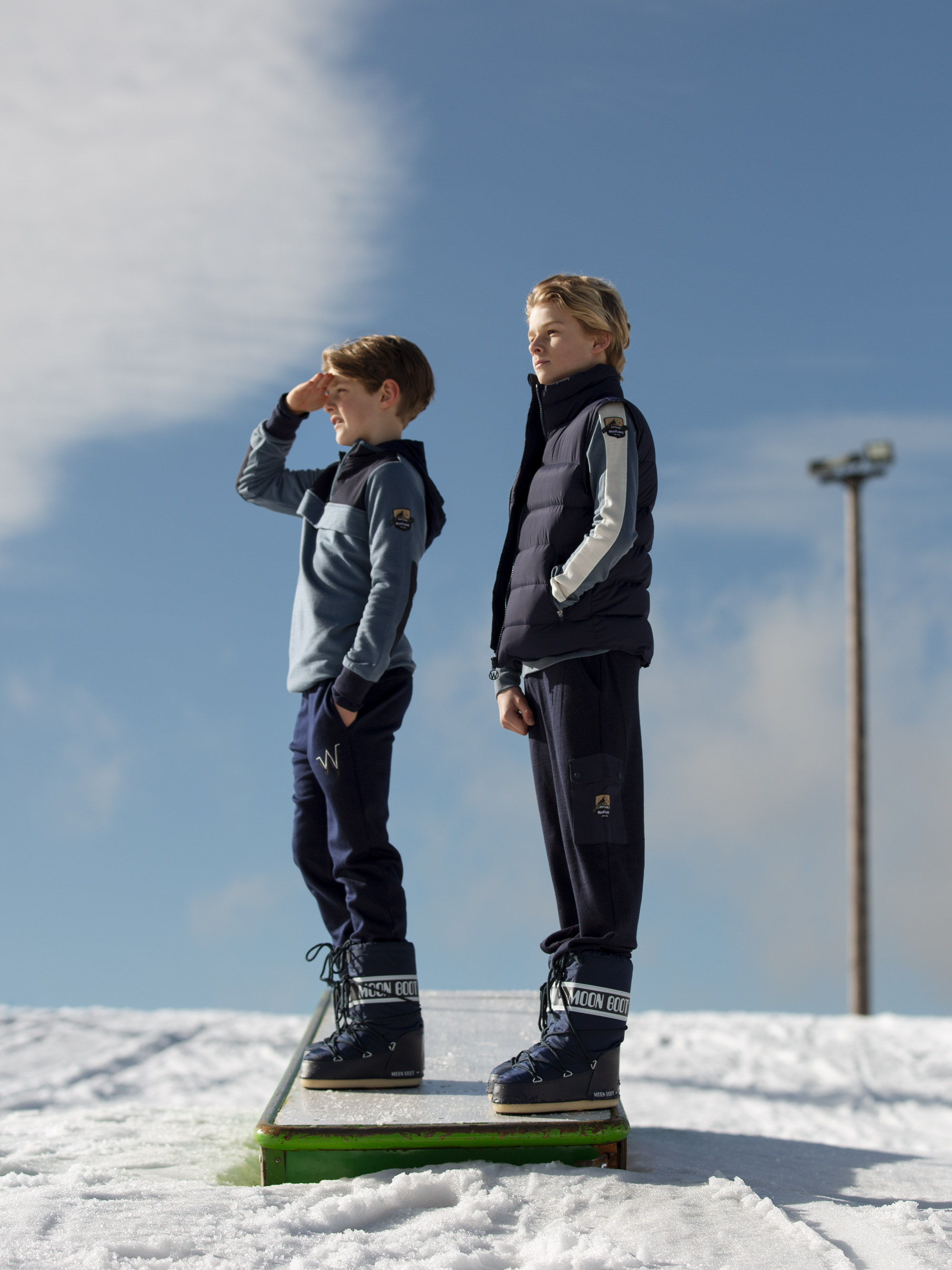 Stabekk Merino Ullbukse Blue Ink