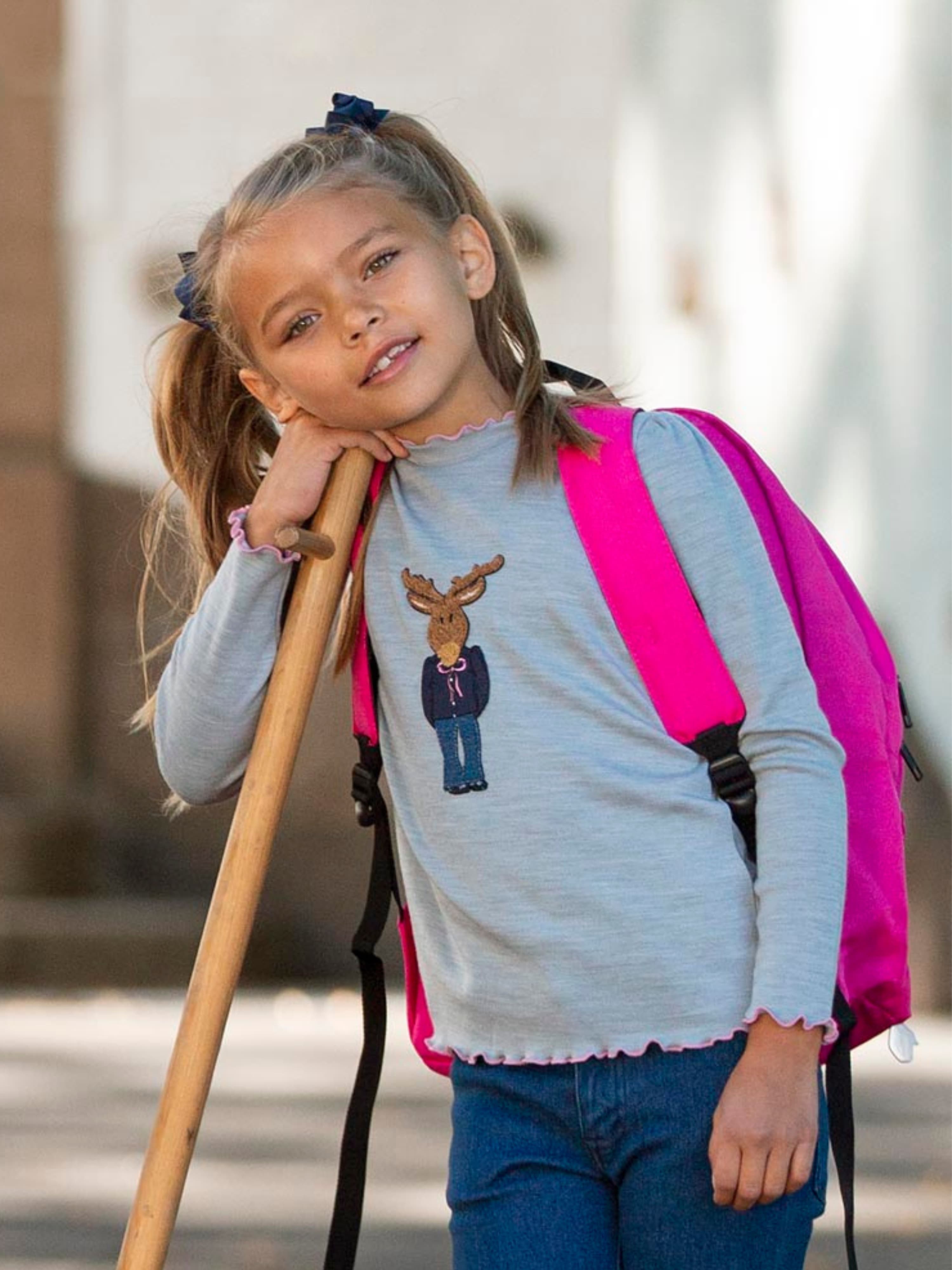 Harpefossen Ullgenser 3-10 år Grey Melange