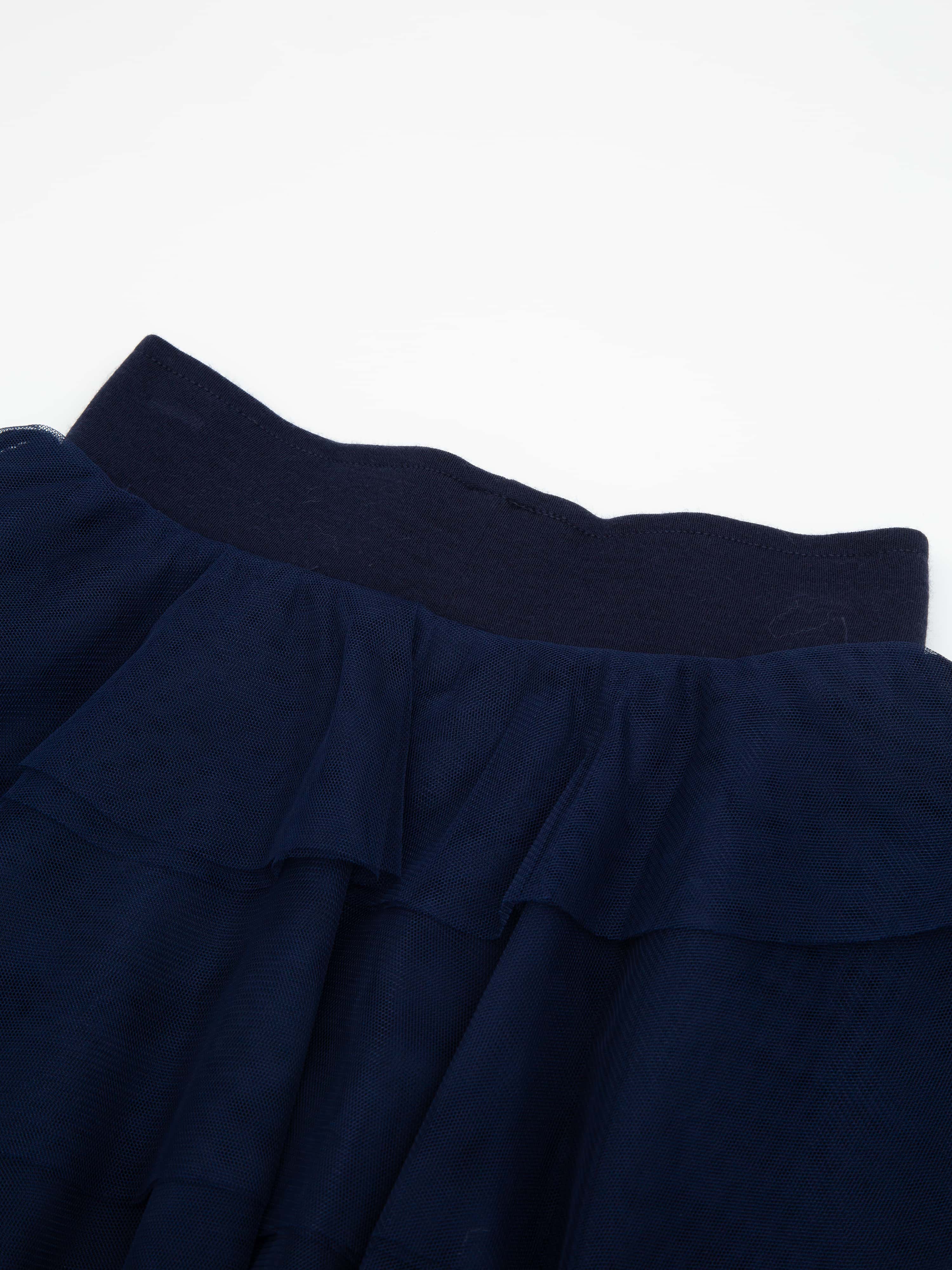 Harpefossen Tyllskjørt Blue Ink