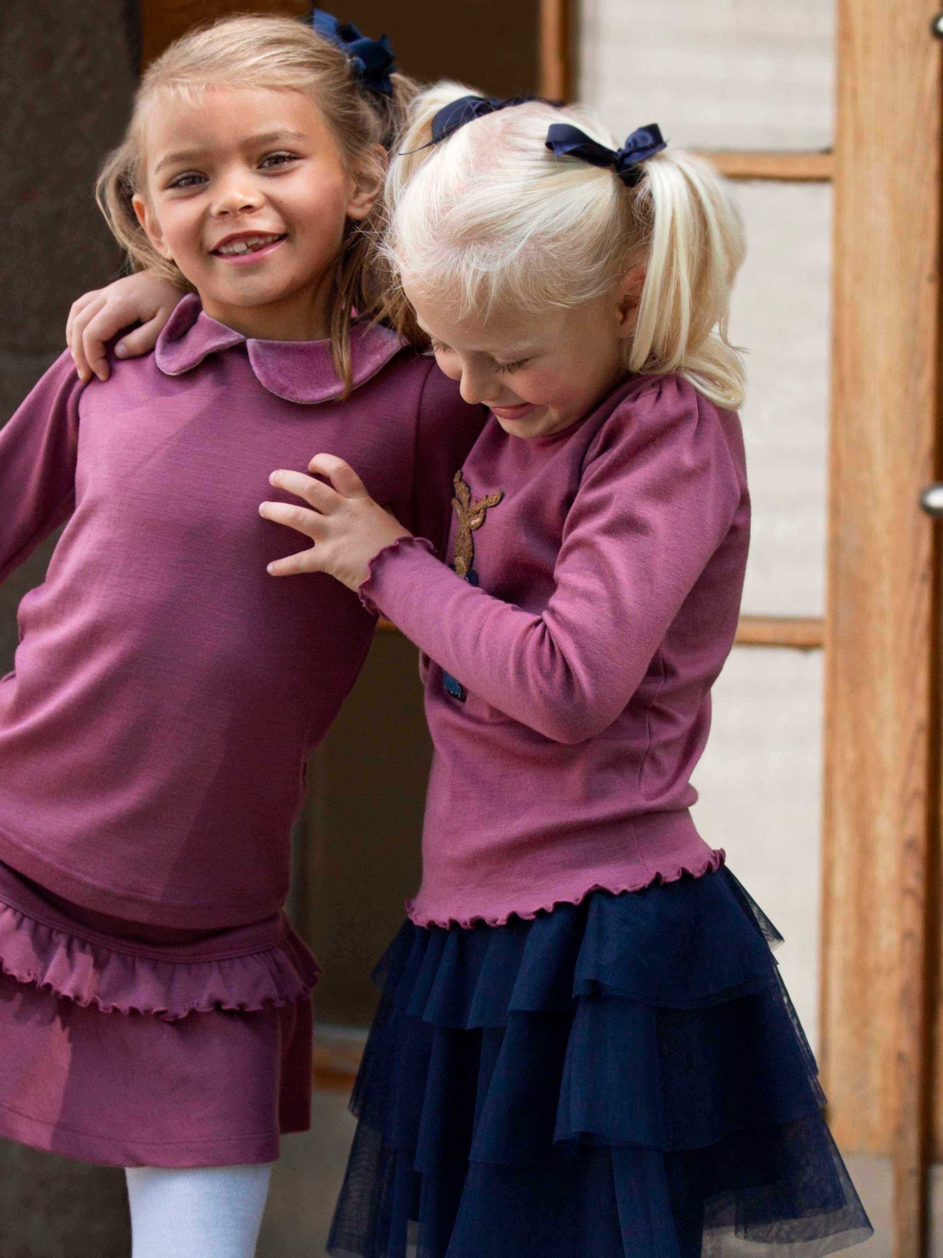 Harpefossen Tyllskjørt Blue Ink