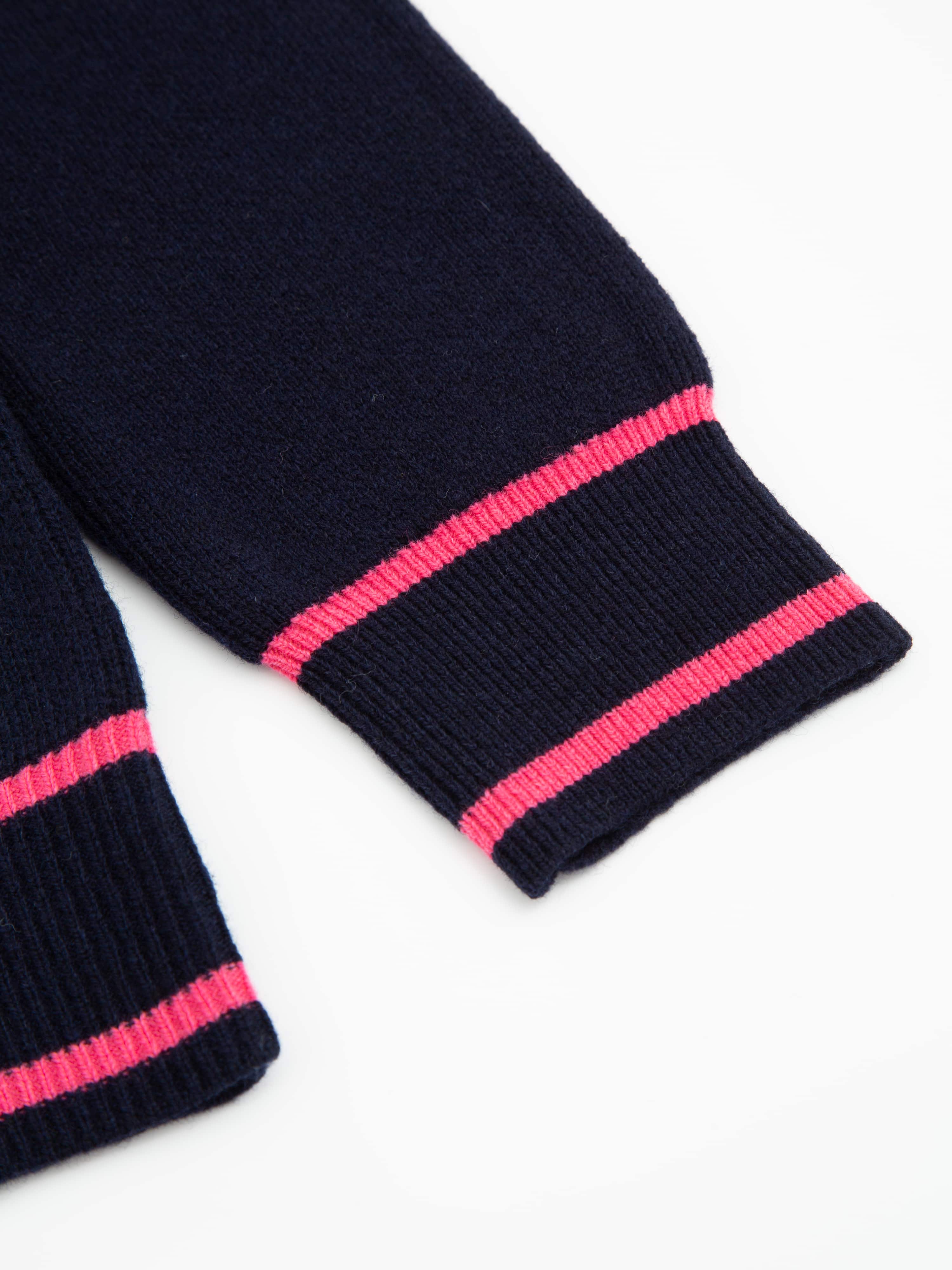 Hemsedal Half-zip Ullgenser Dark Blue