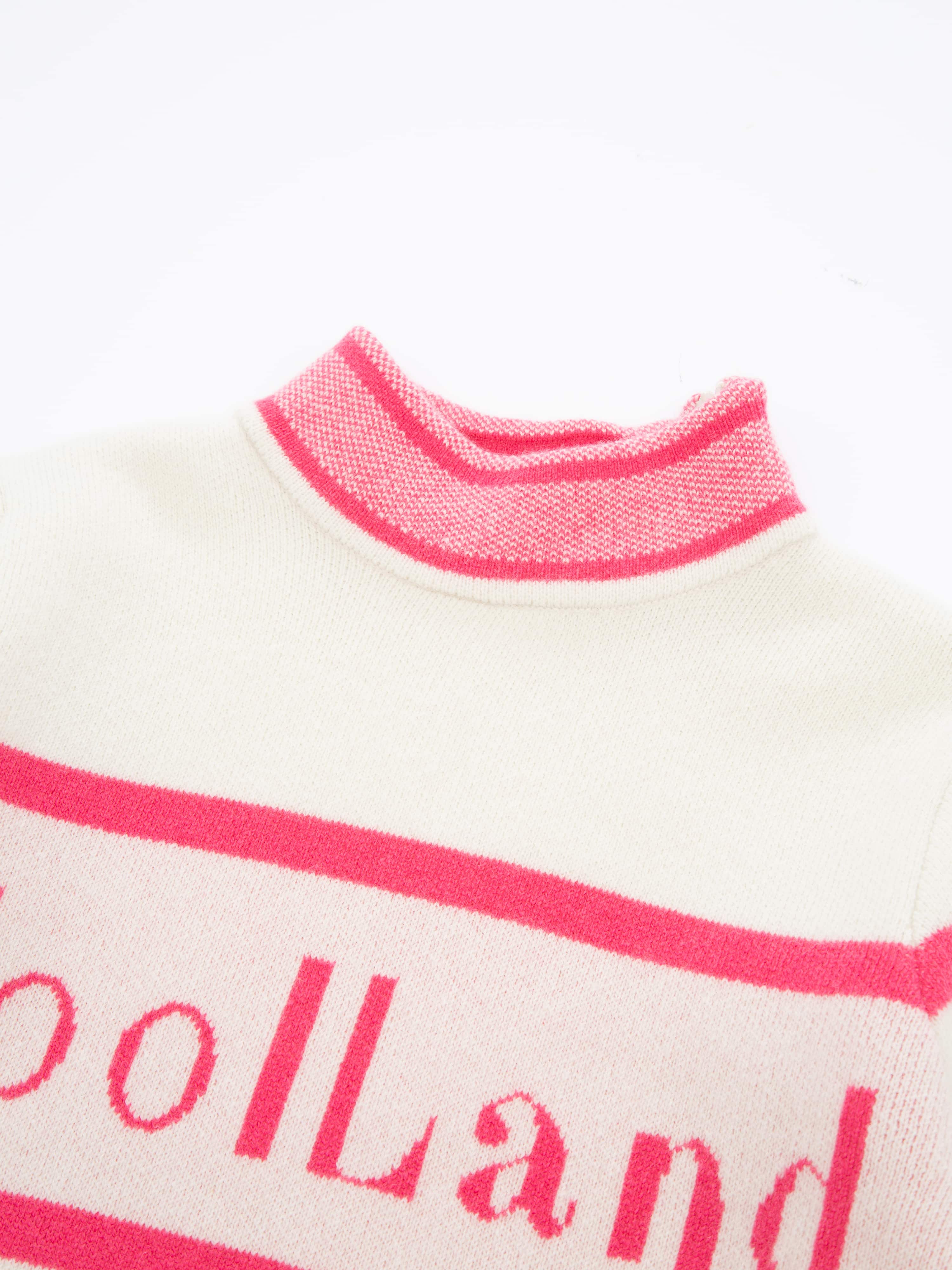 Hemsedal Strikket Ullgenser Snow White