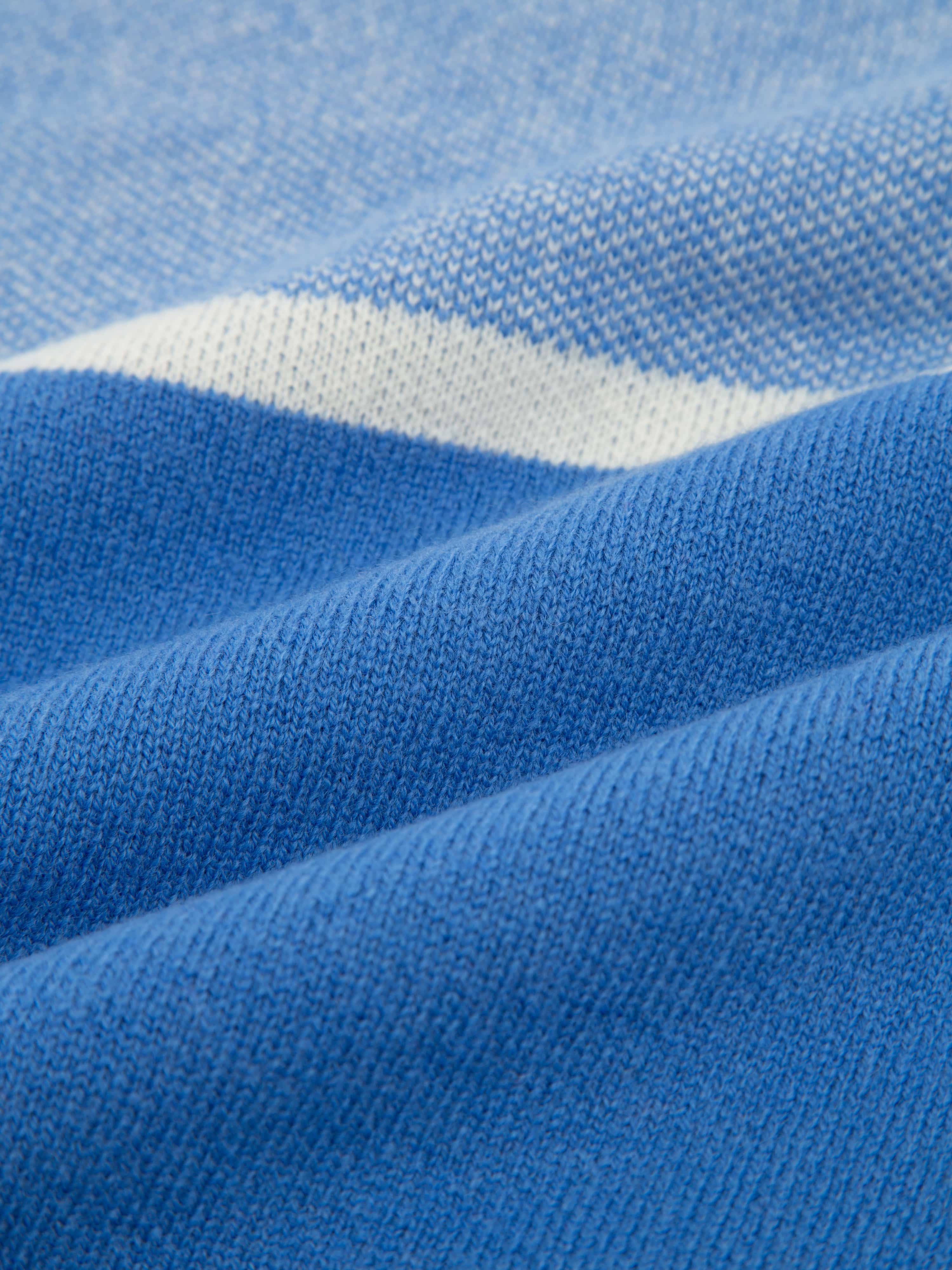 Hemsedal Strikket Ullgenser Berry Blue