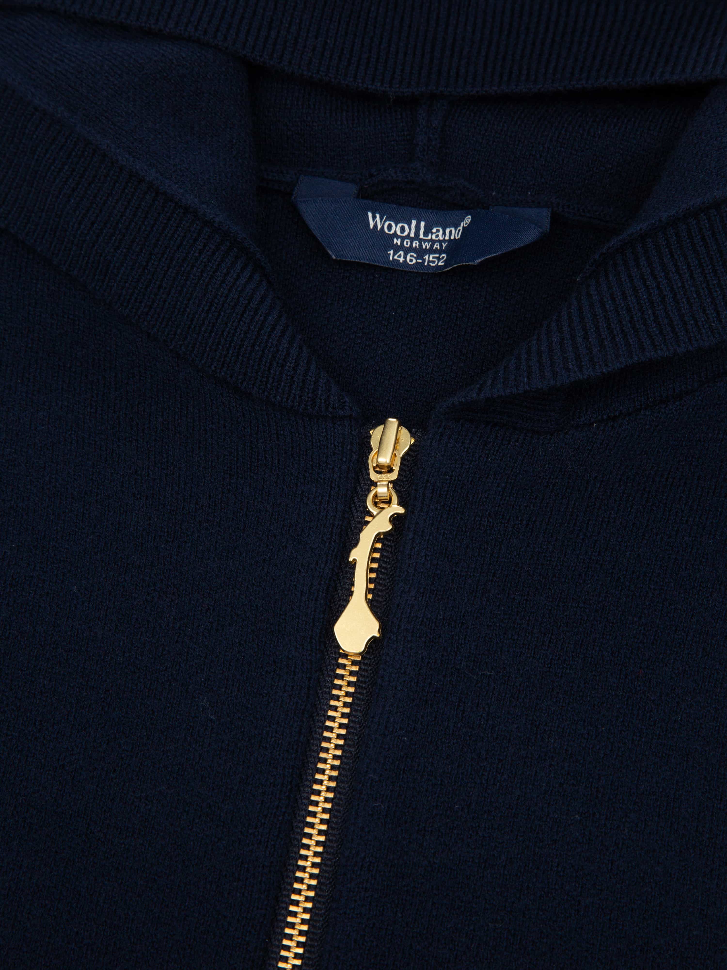 Himmeltinden Merino Jakke Blue Ink