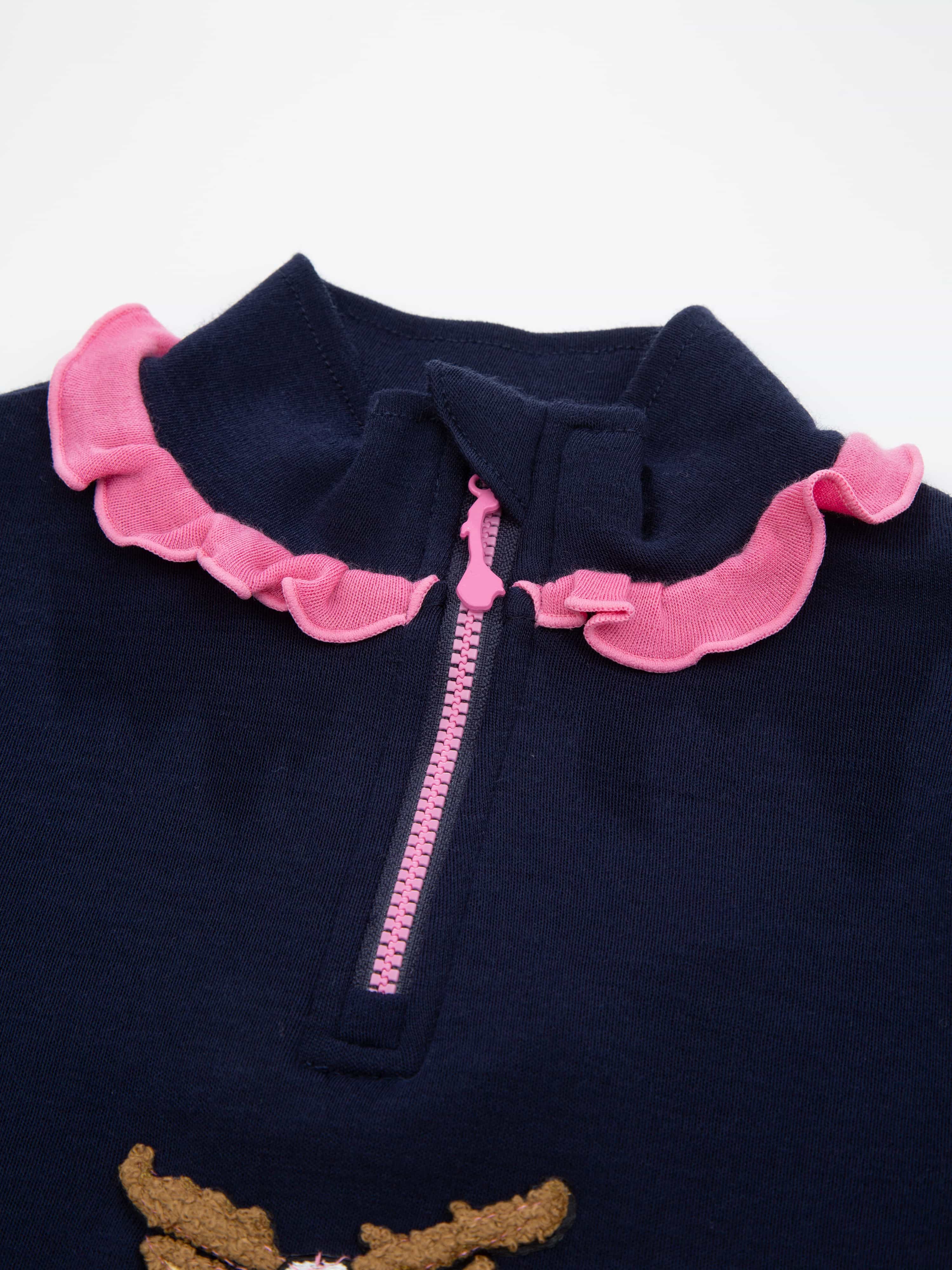 Høvringen Merino Half-Zip Dark Blue