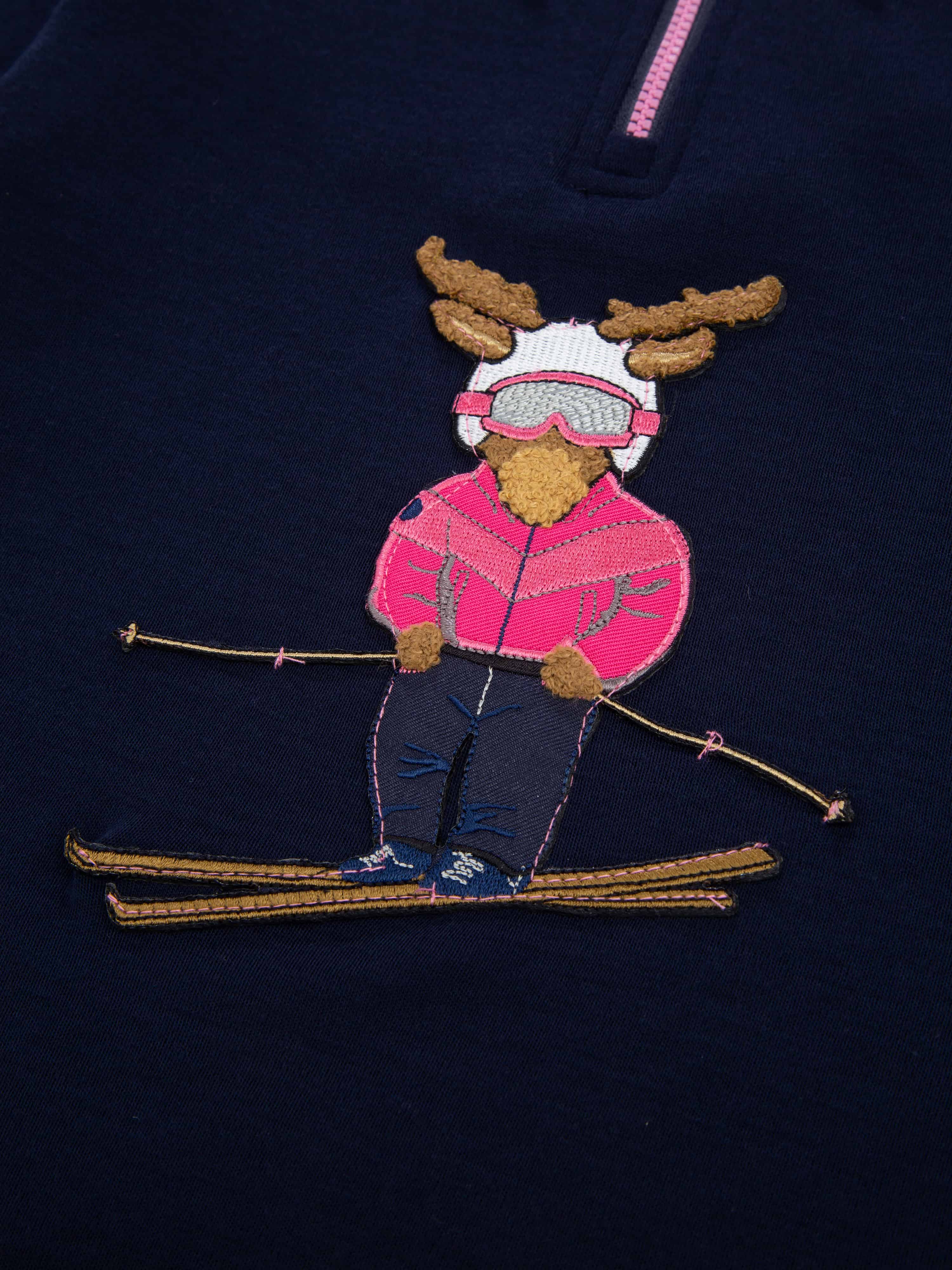 Høvringen Merino Half-Zip Dark Blue