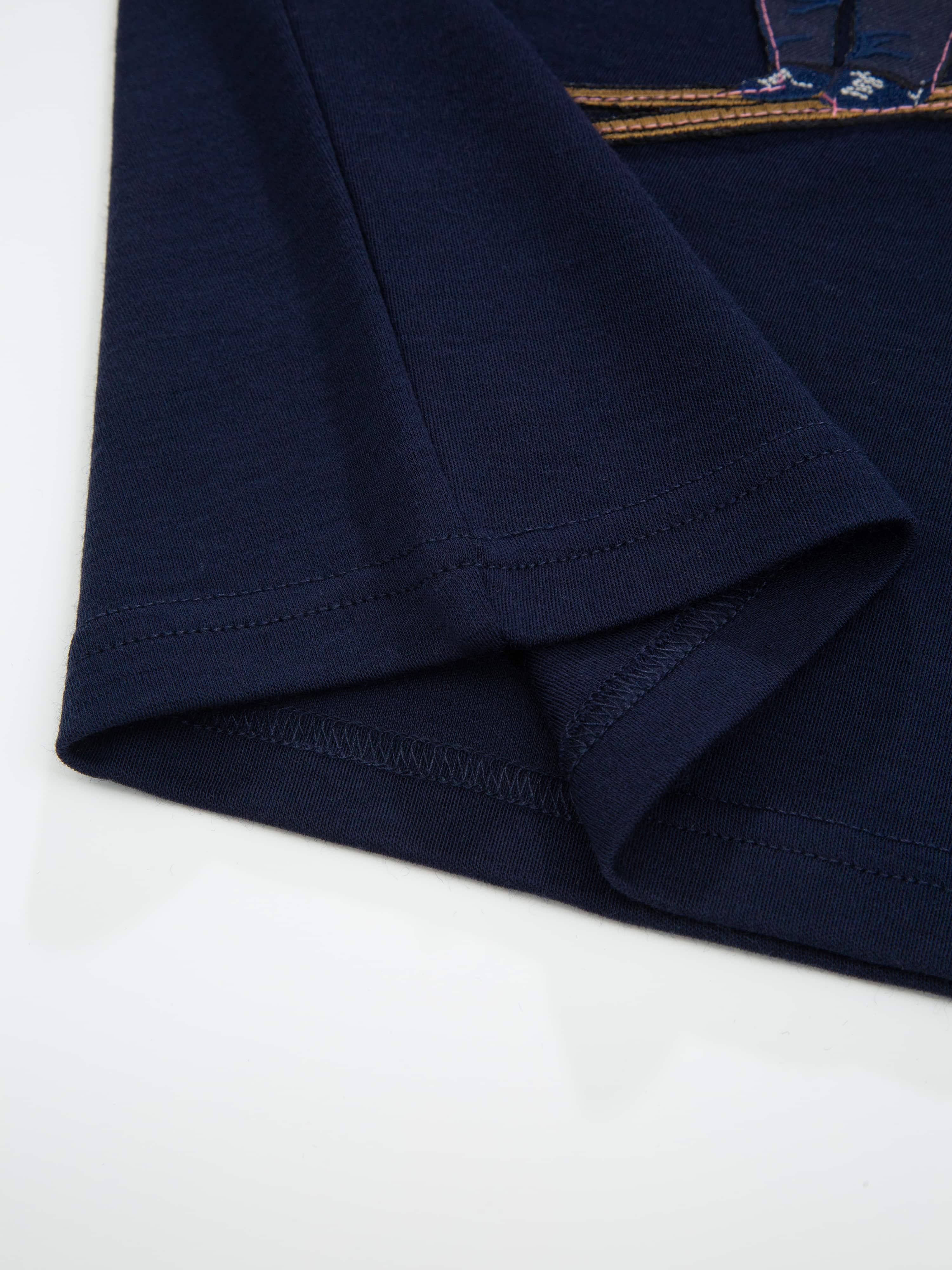 Høvringen Merino Half-Zip Dark Blue