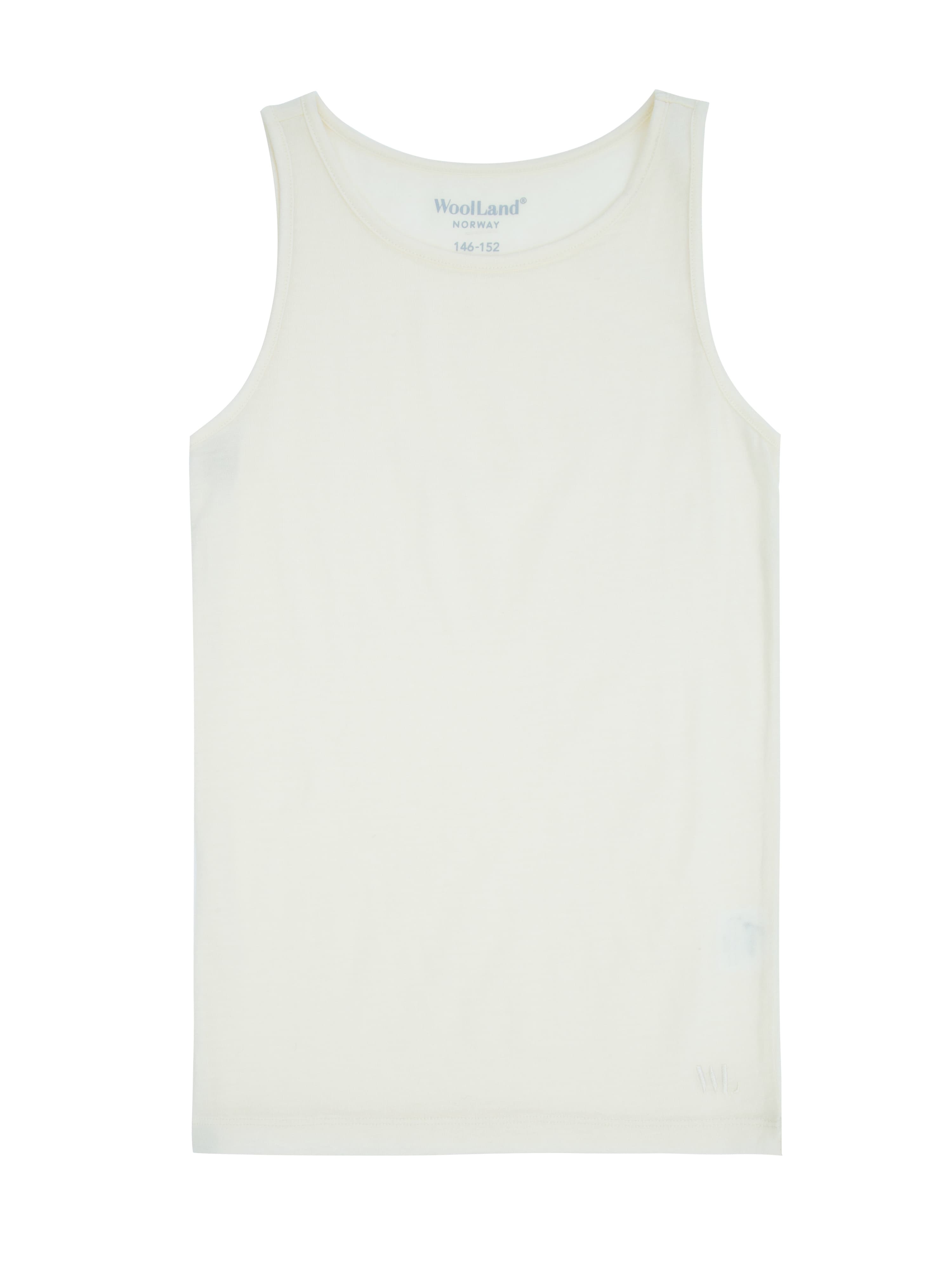 Jæren Merino Singlet Snow White