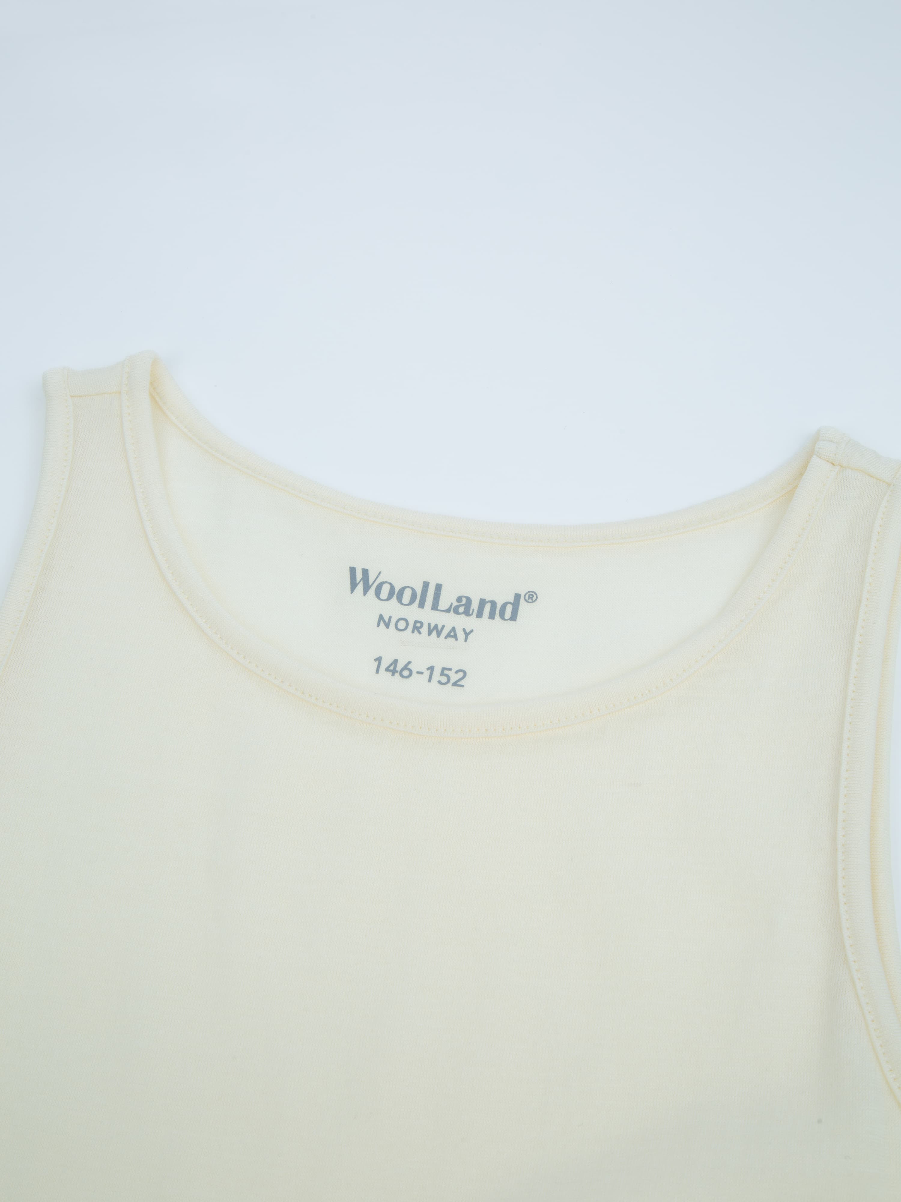 Jæren Merino Singlet Snow White