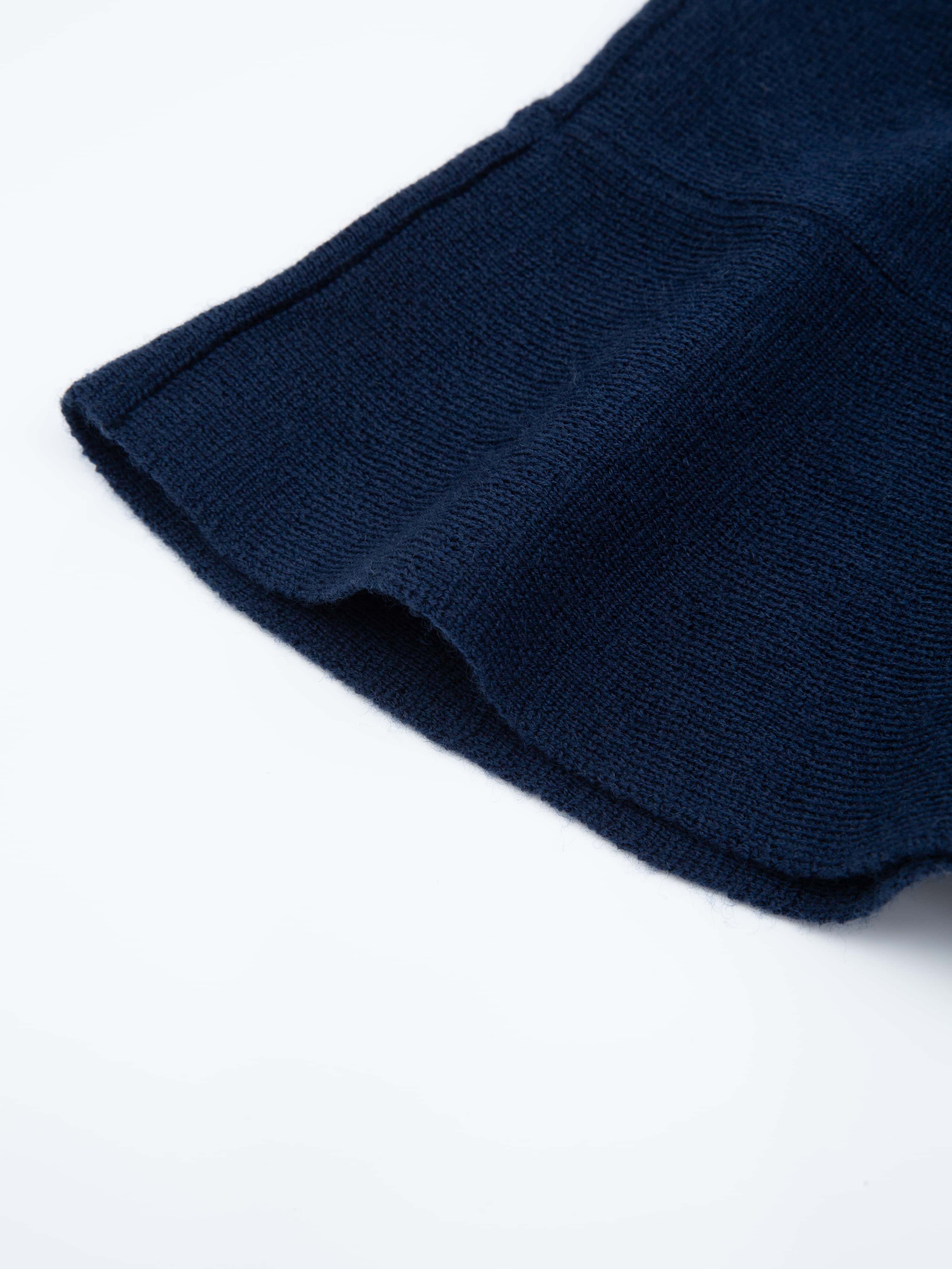 Kjerag Strikket Ullskjørt Blue Ink