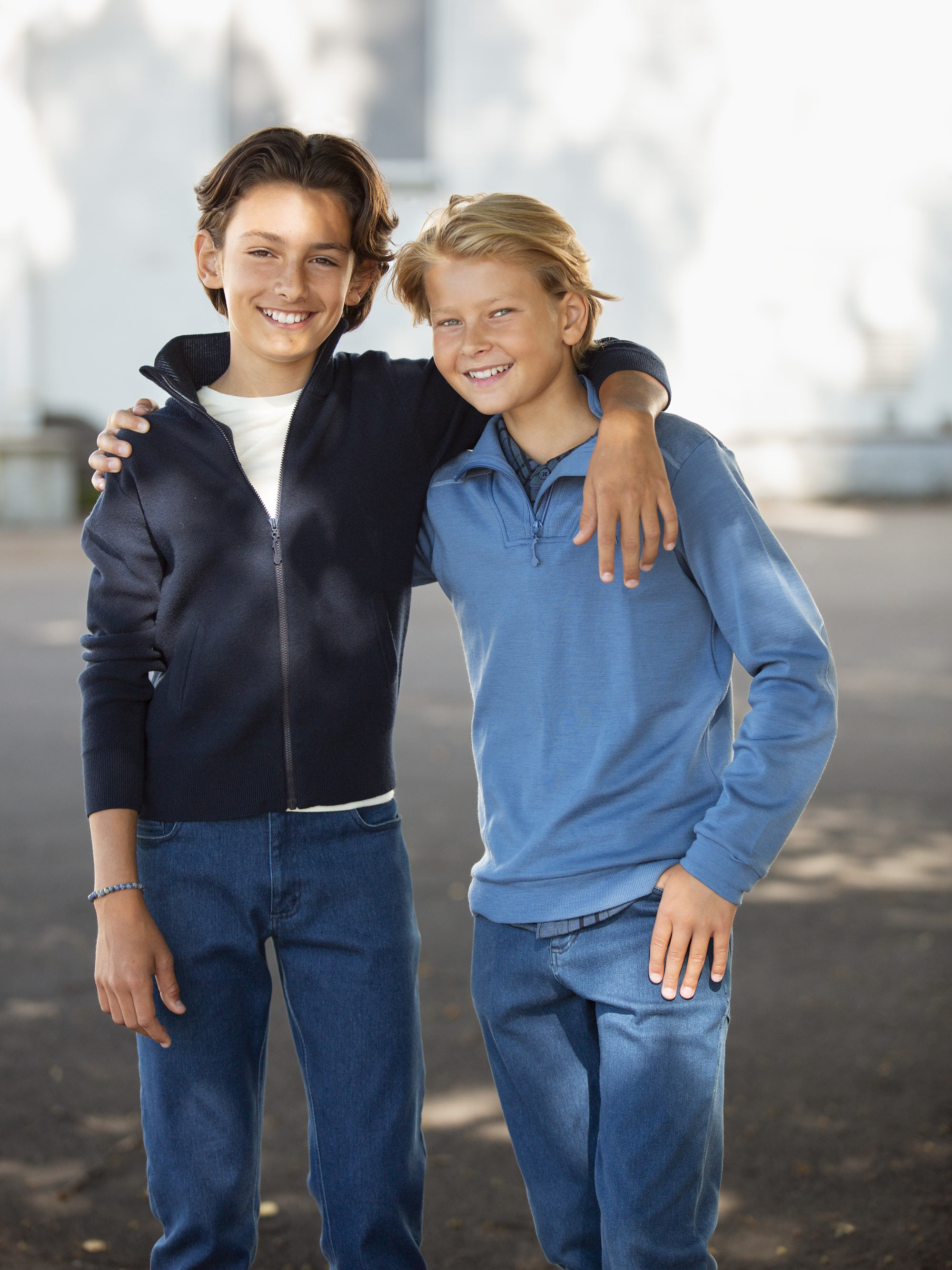 Lakselv Merino Ullgenser Berry Blue