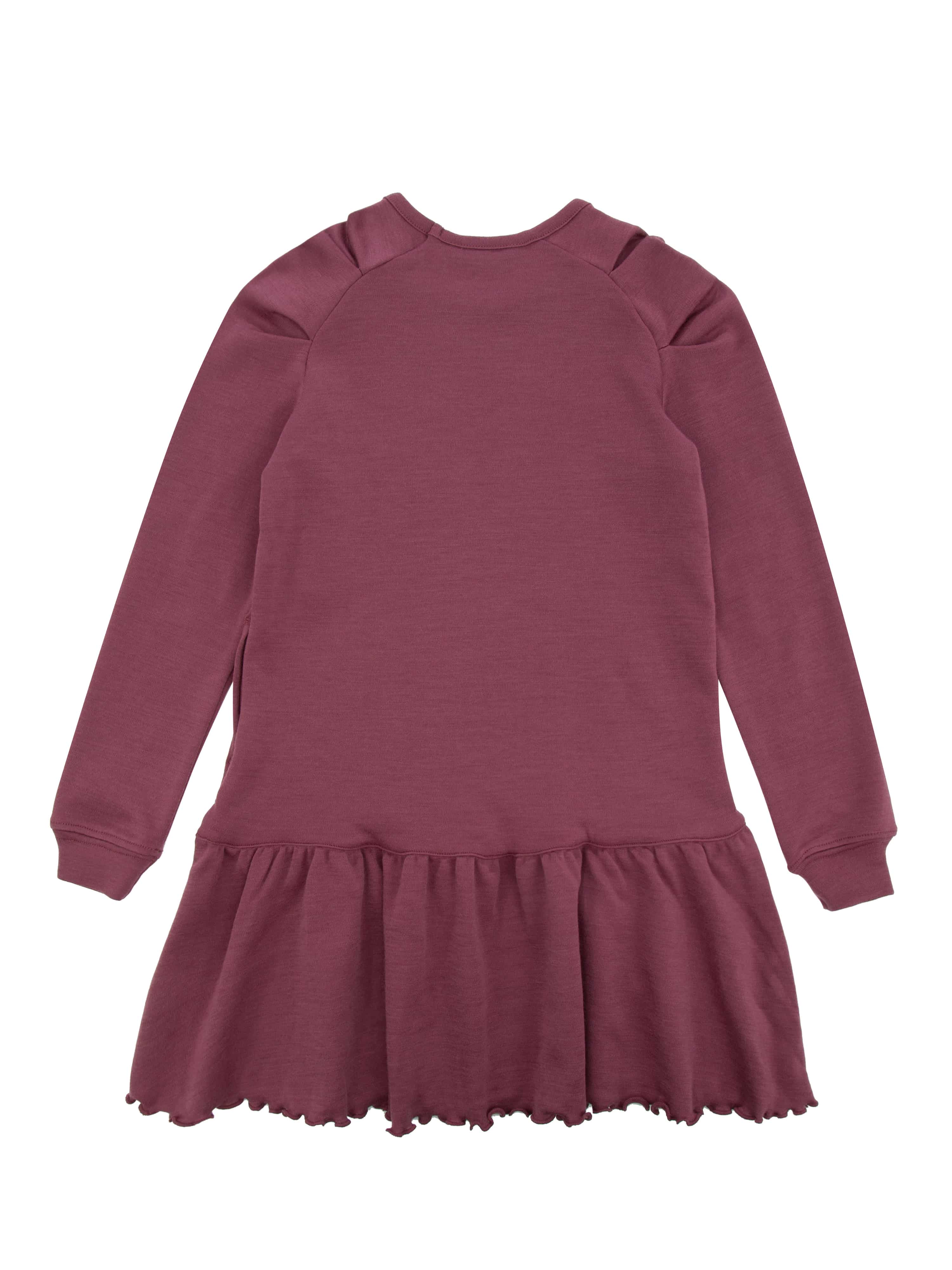 Lillehammer Merino Ullkjole Dark Blush