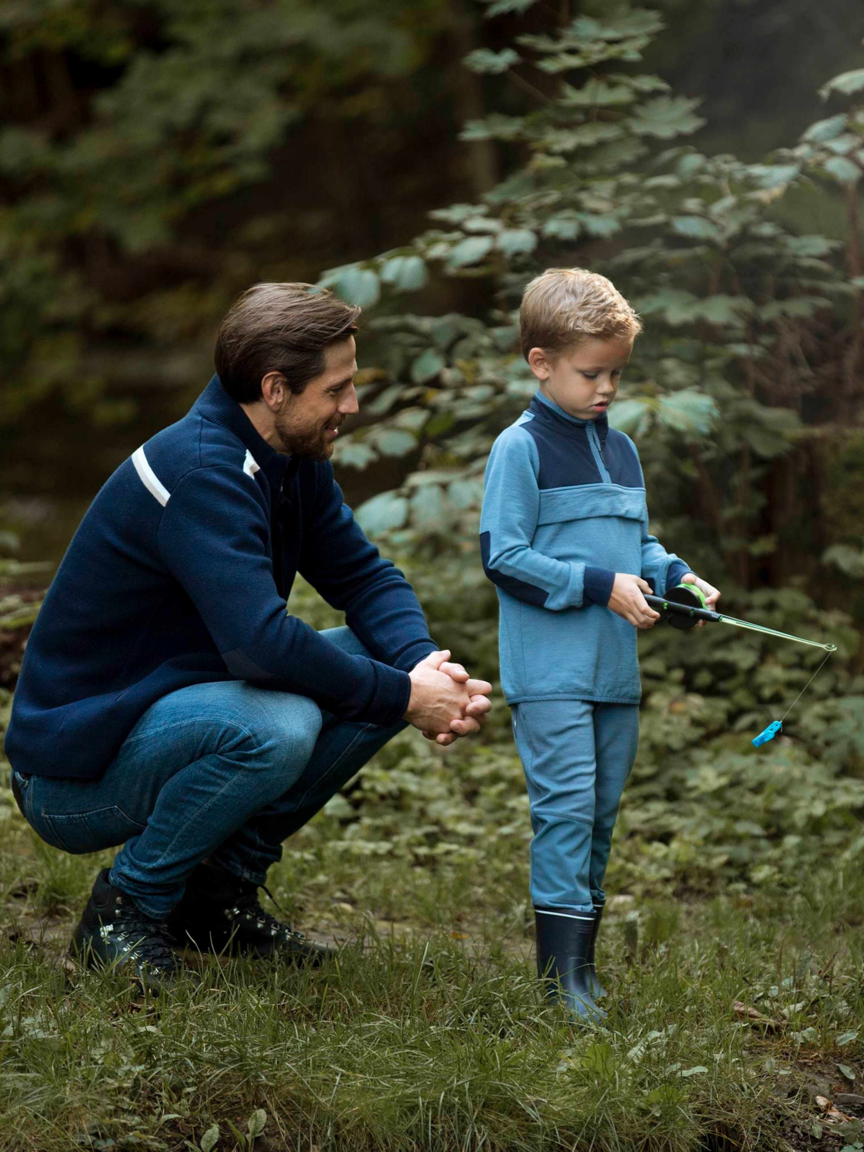 Moelv Fleece Genser Lake