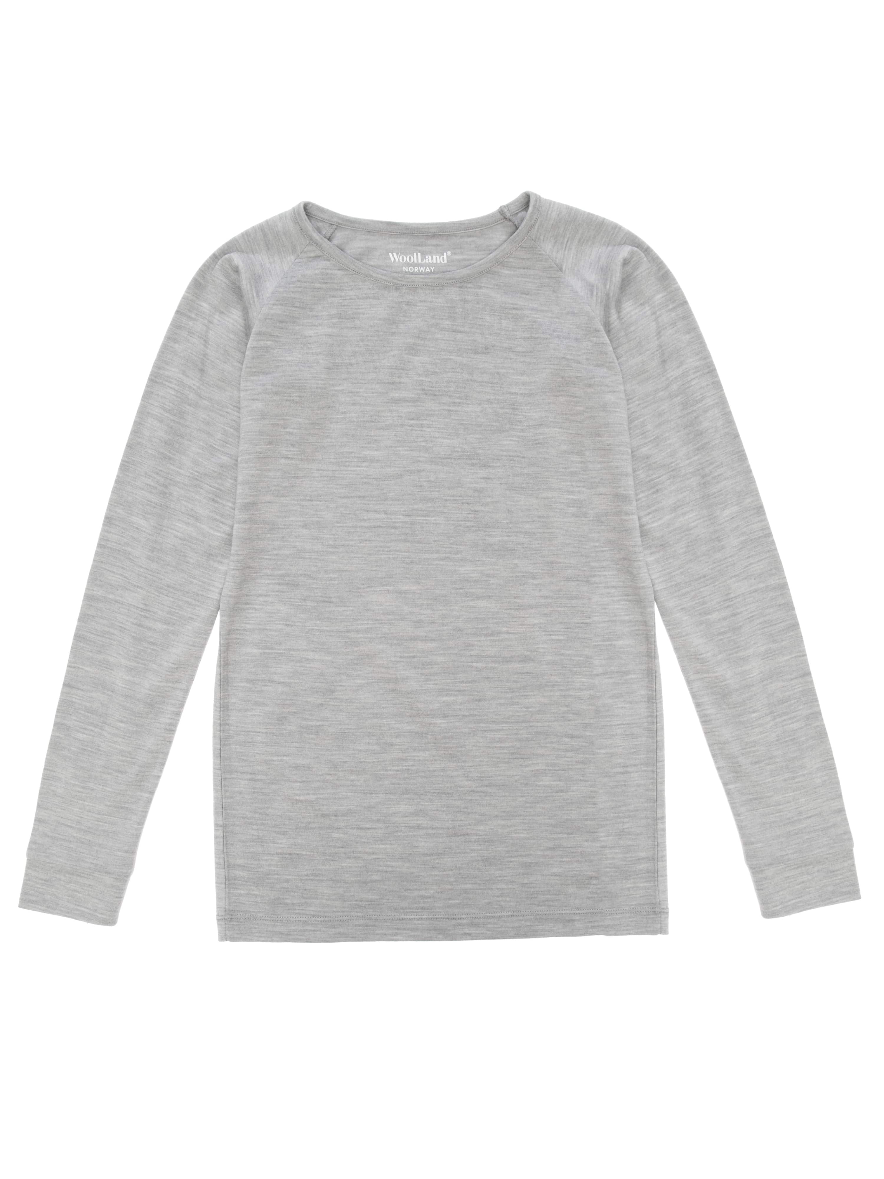 Sarpsborg Merino Ullundertøy Sett Light Grey