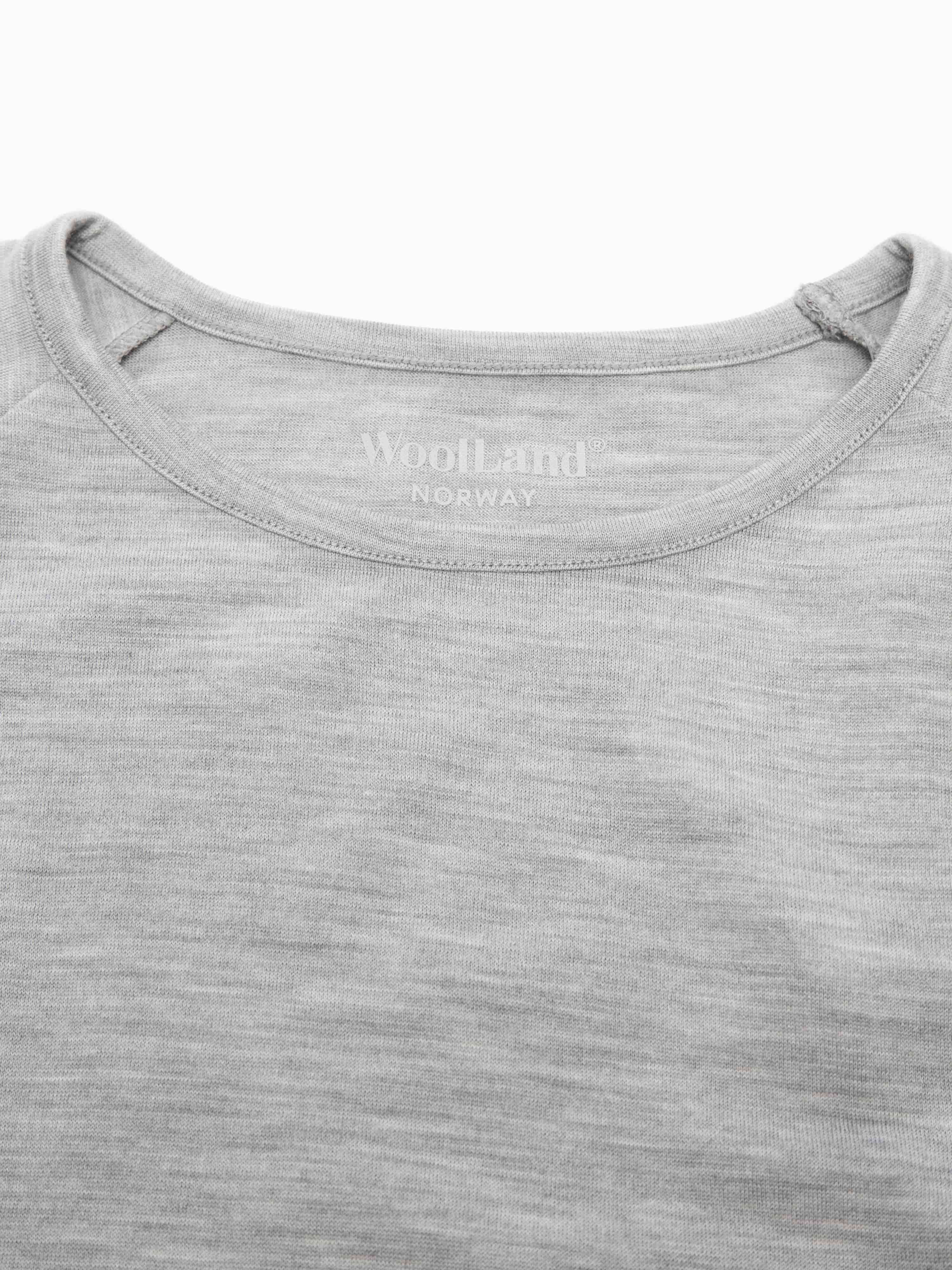 Sarpsborg Merino Ullundertøy Sett Light Grey