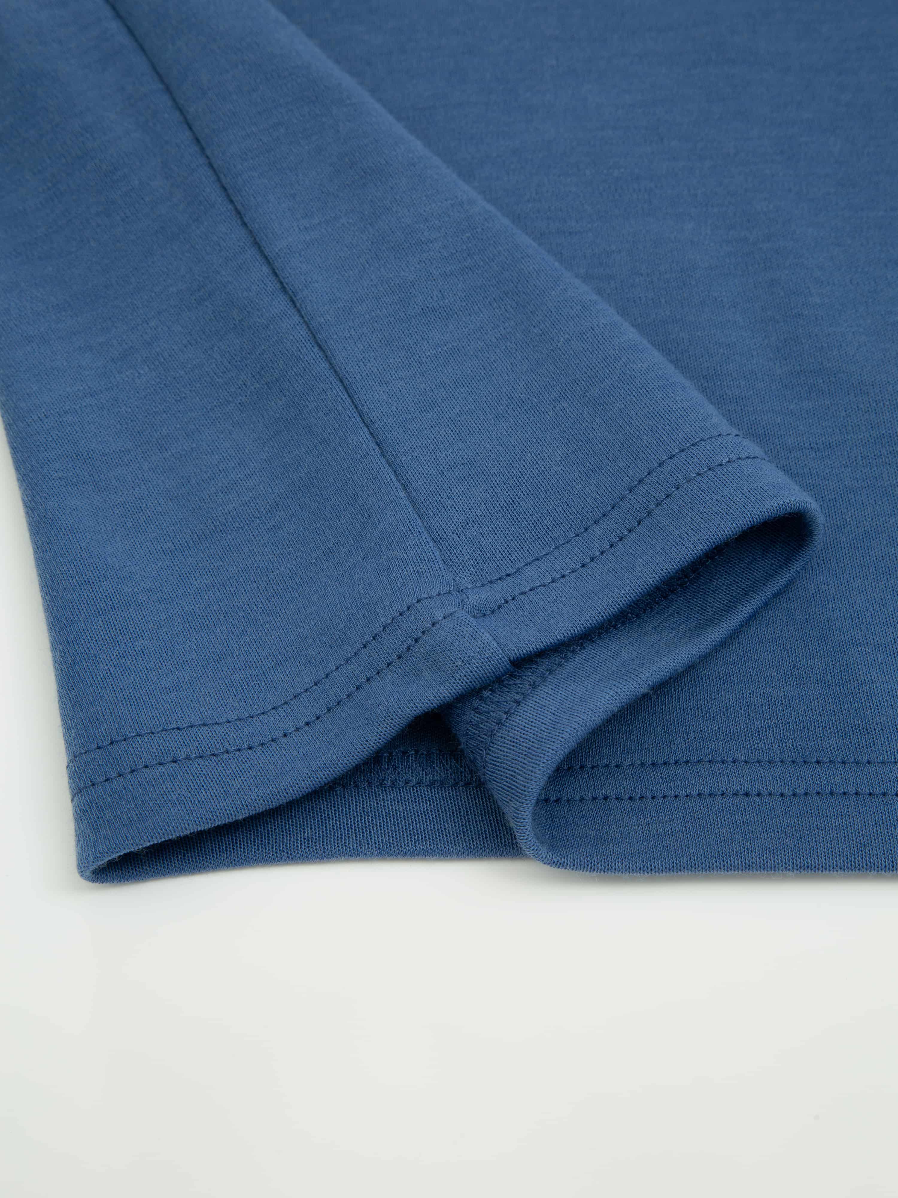 Sirdal Half-zip Ulltrøye Berry Blue