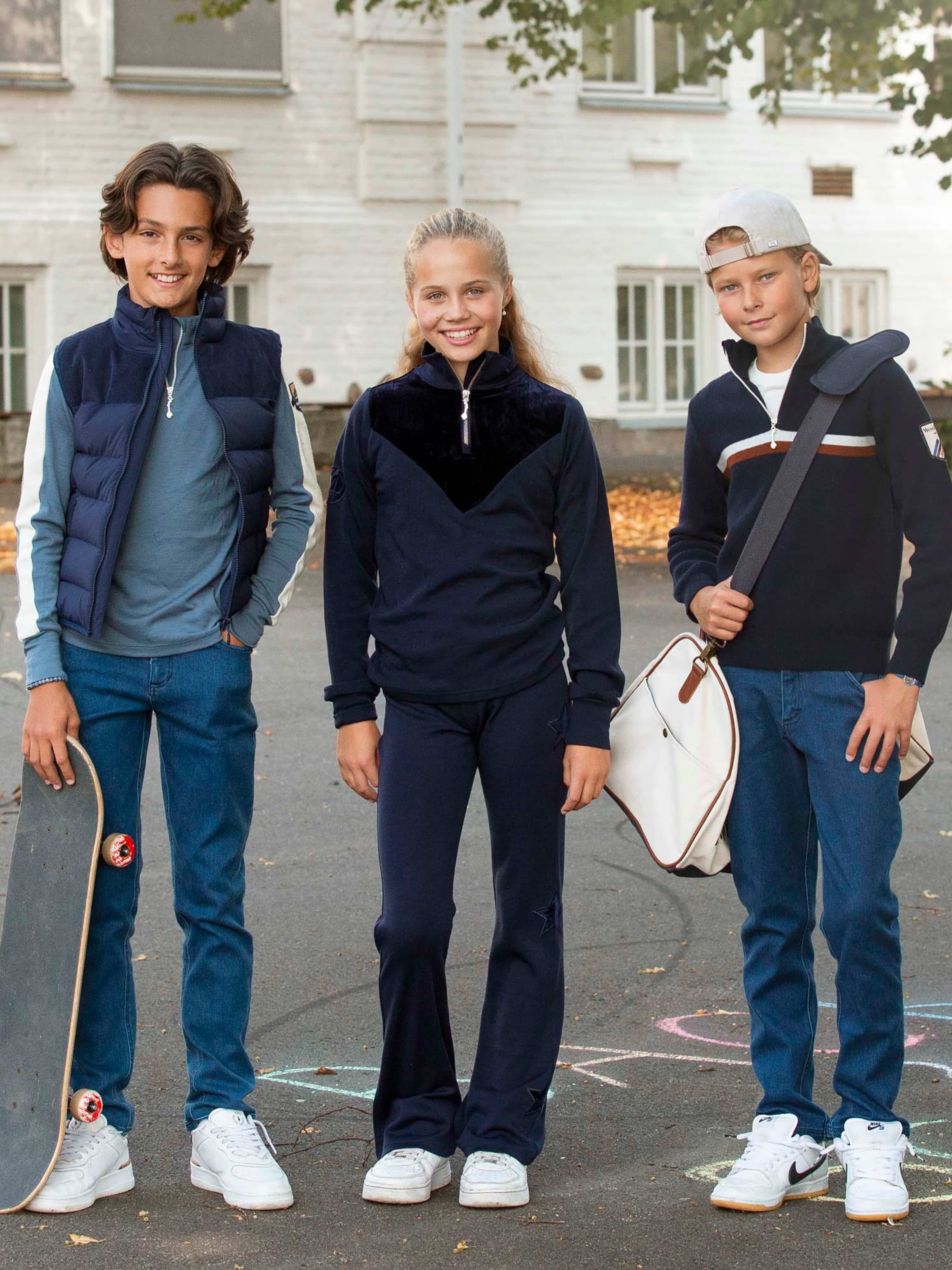 Sirdal Half-zip Ulltrøye Blue Ink