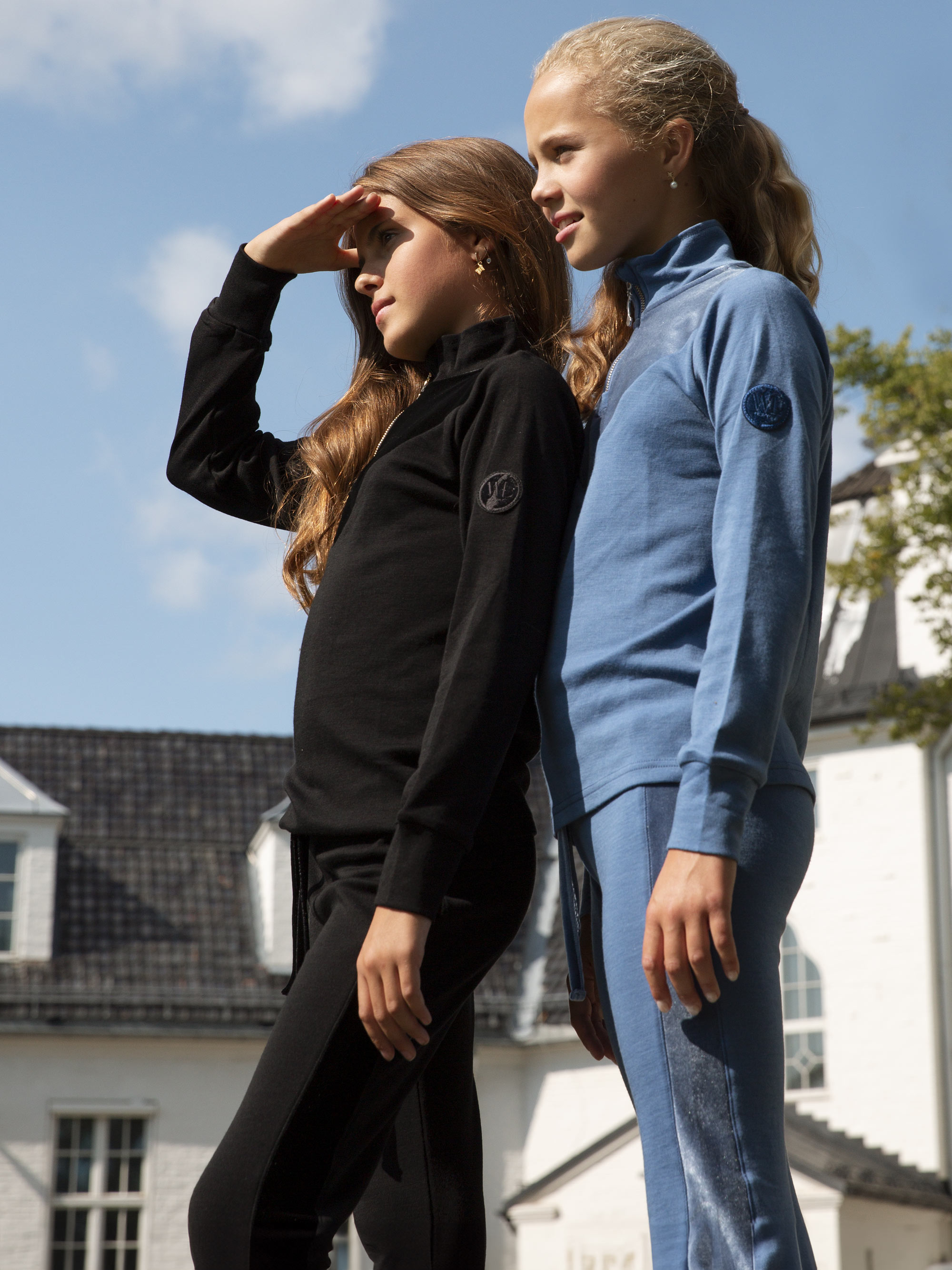 Sirdal Half-zip Ulltrøye Berry Blue