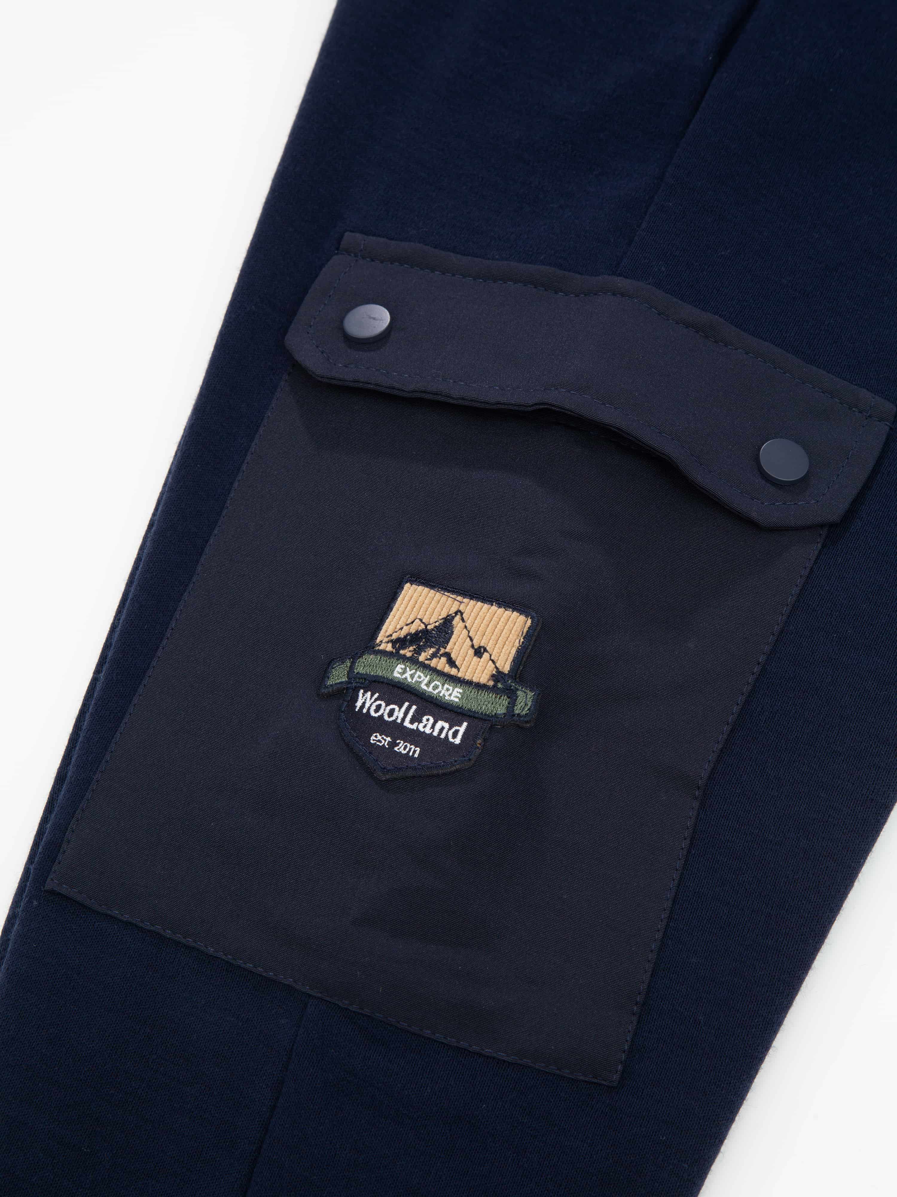 Stabekk Merino Ullbukse Blue Ink