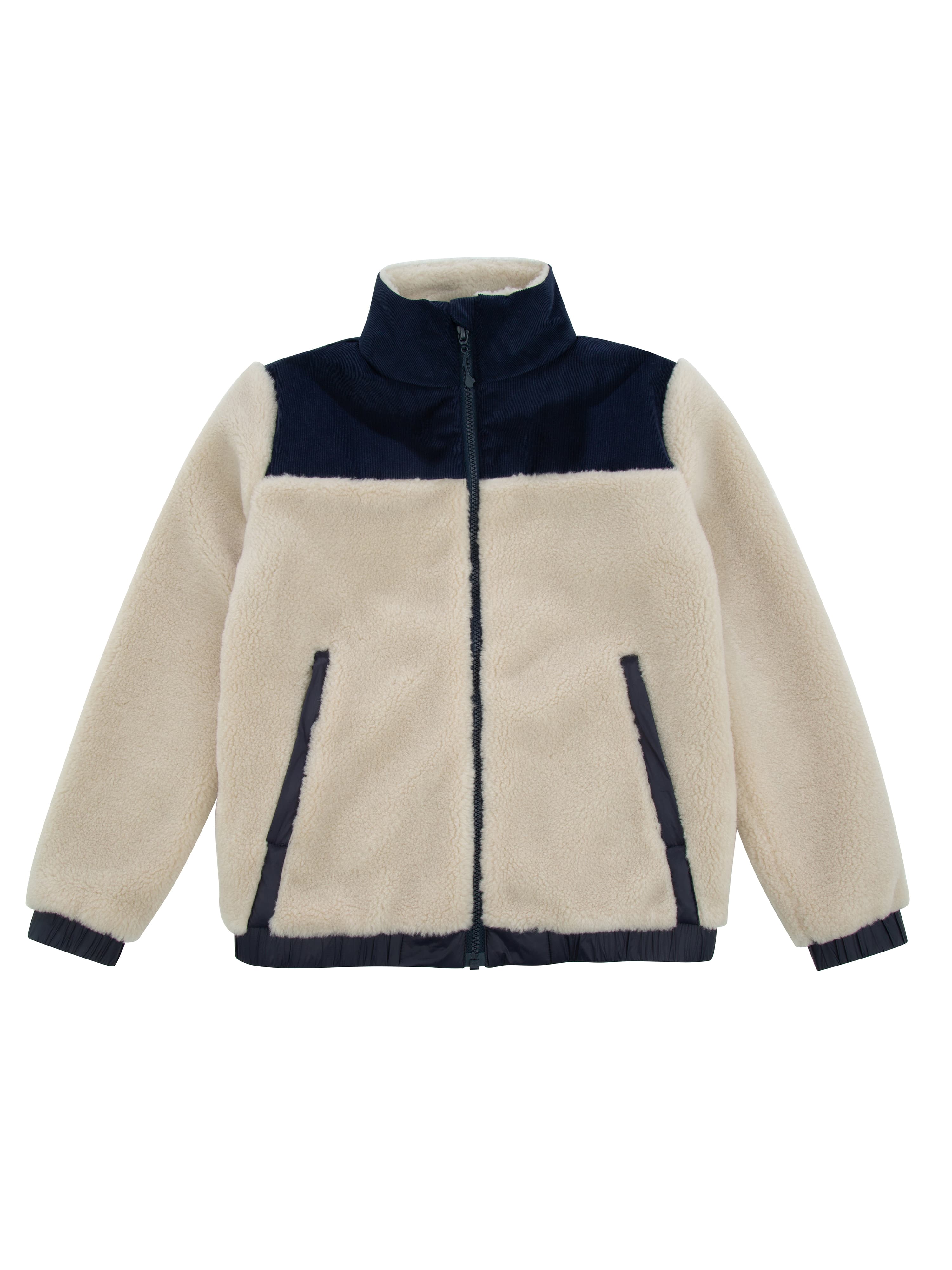 Stryn Fleece Jakke Beige