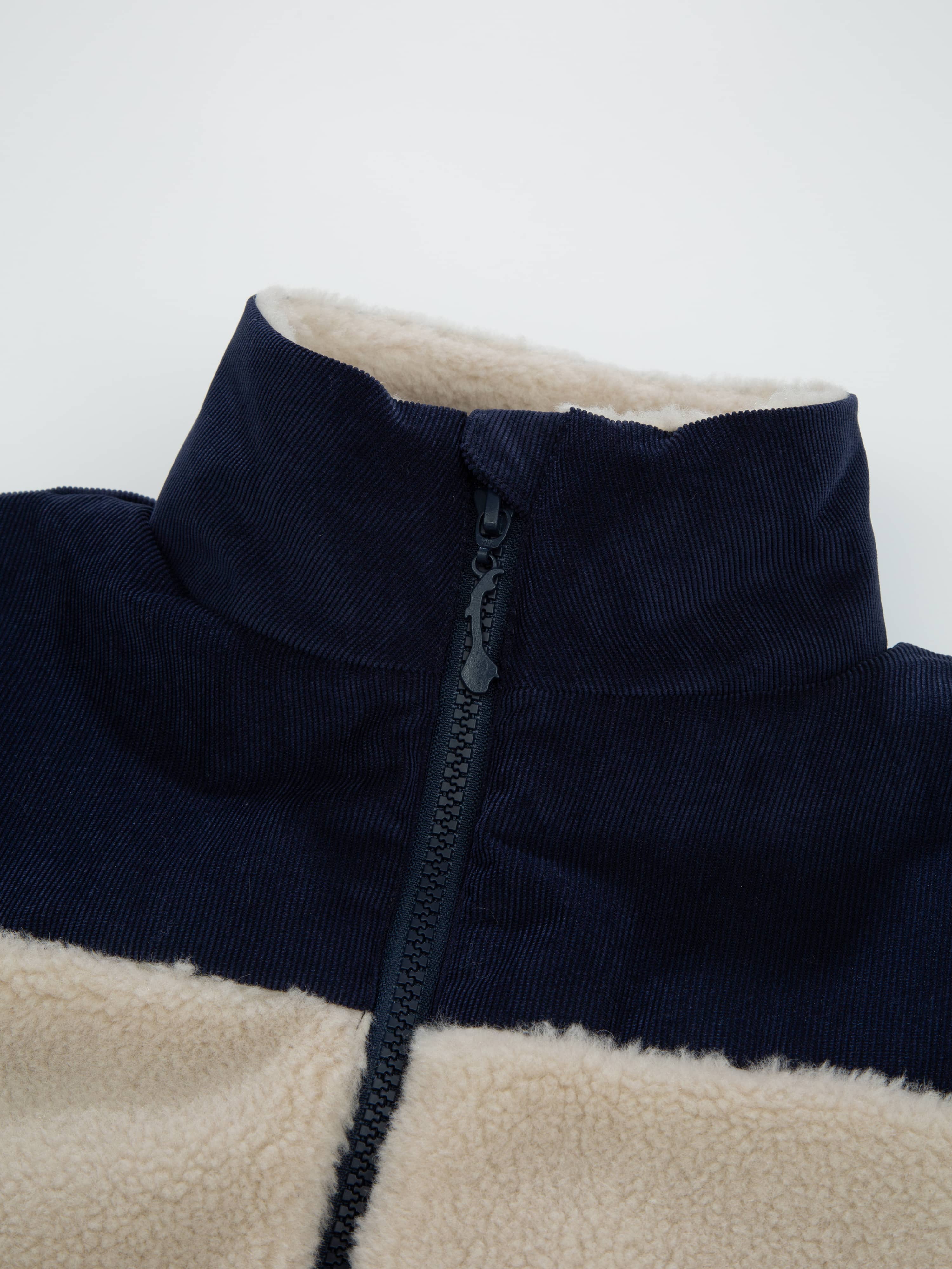 Stryn Fleece Jakke Beige