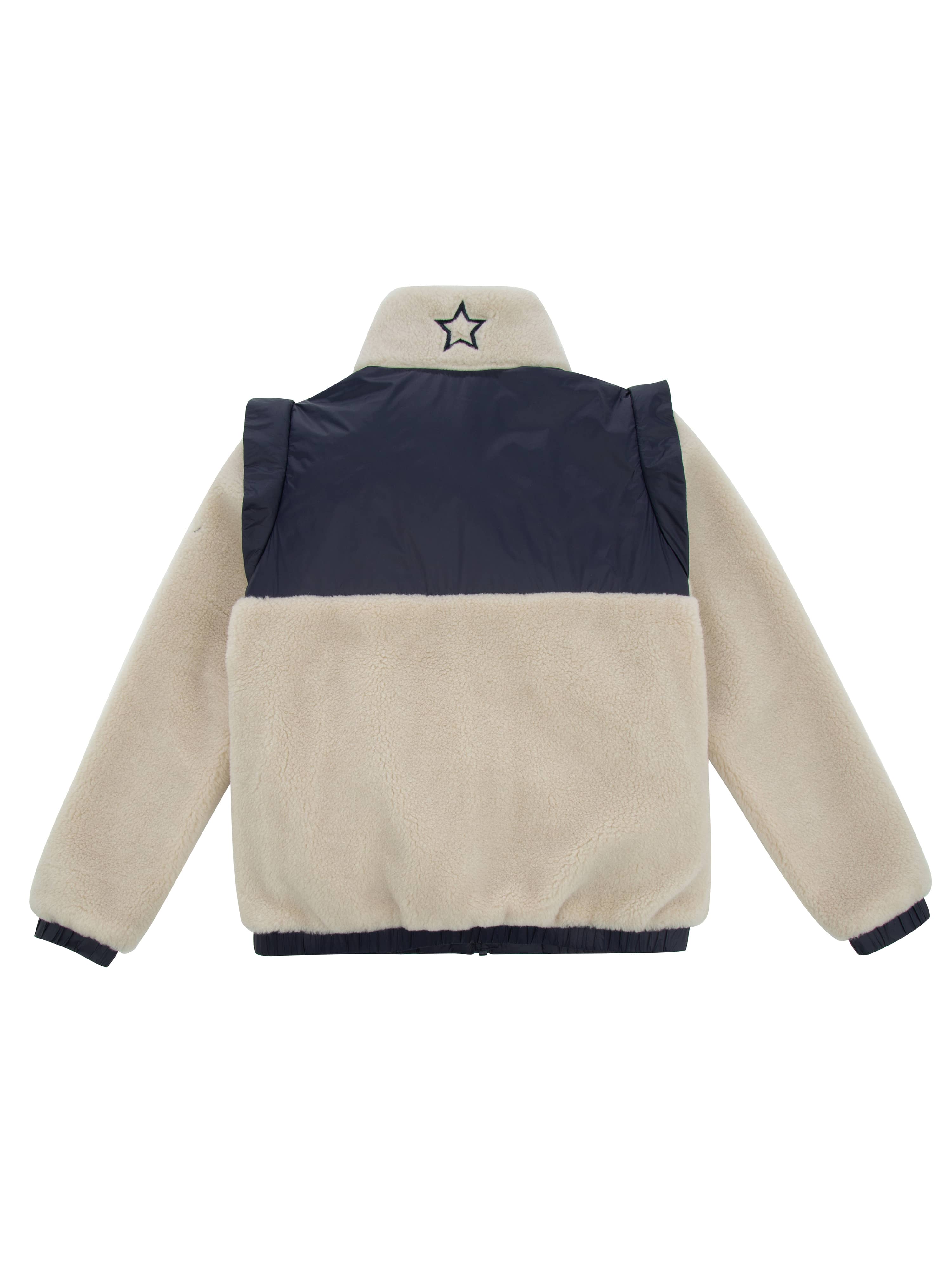 Stryn Fleece Jakke Beige