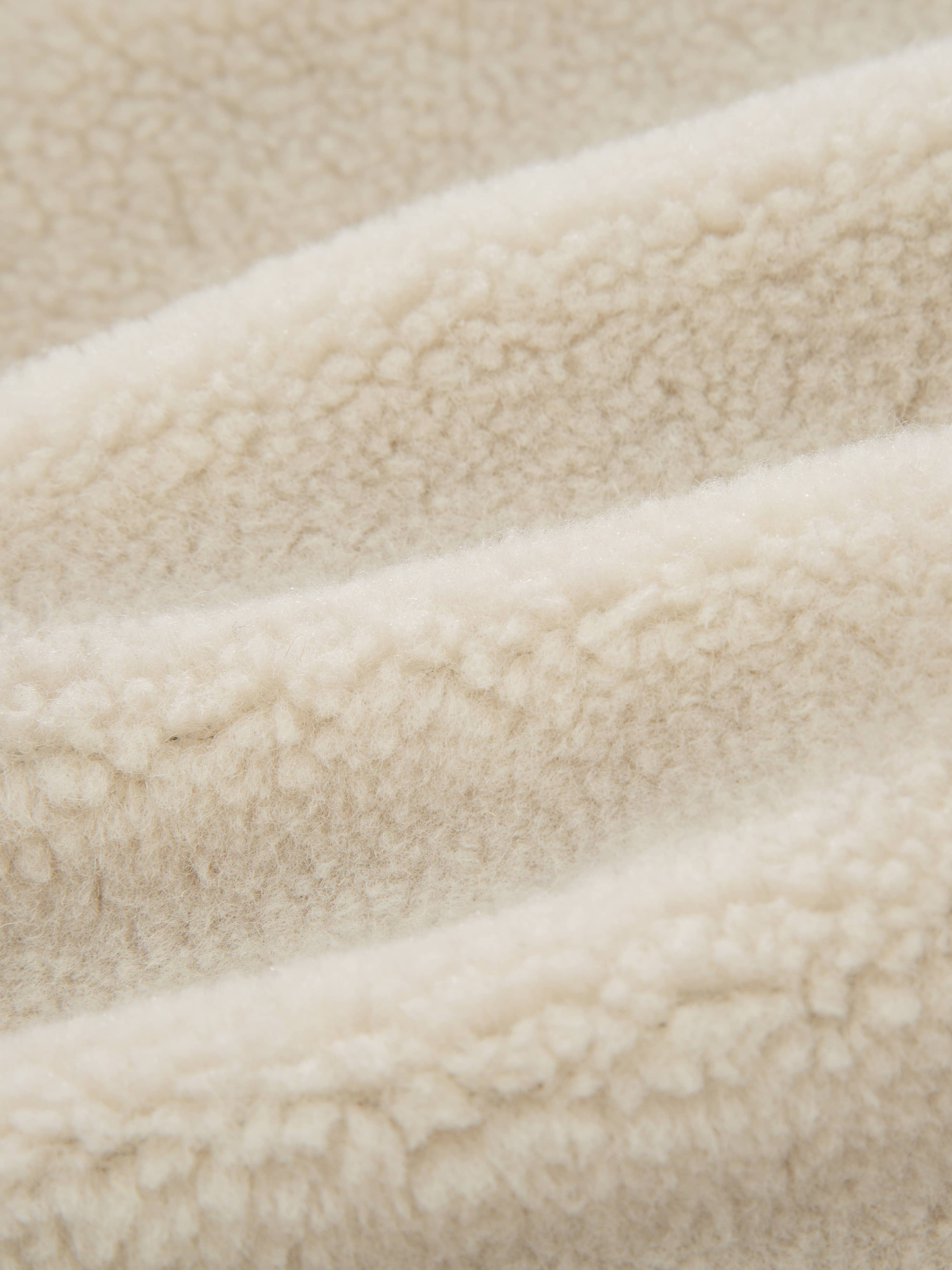 Stryn Fleece Jakke Beige