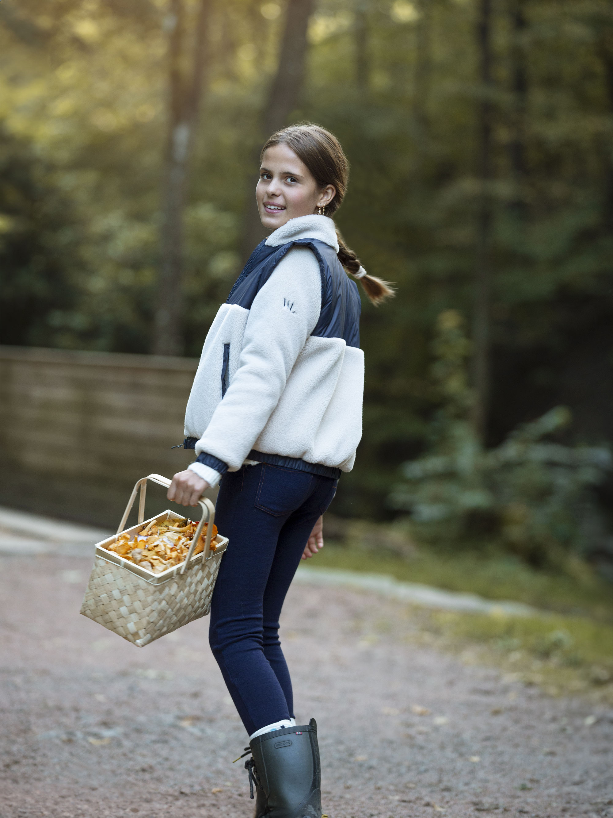 Stryn Fleece Jakke Beige