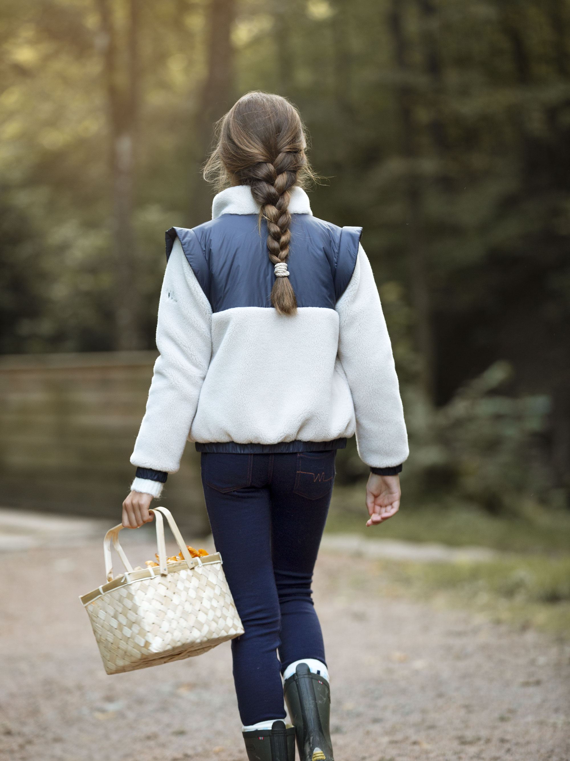 Stryn Fleece Jakke Beige