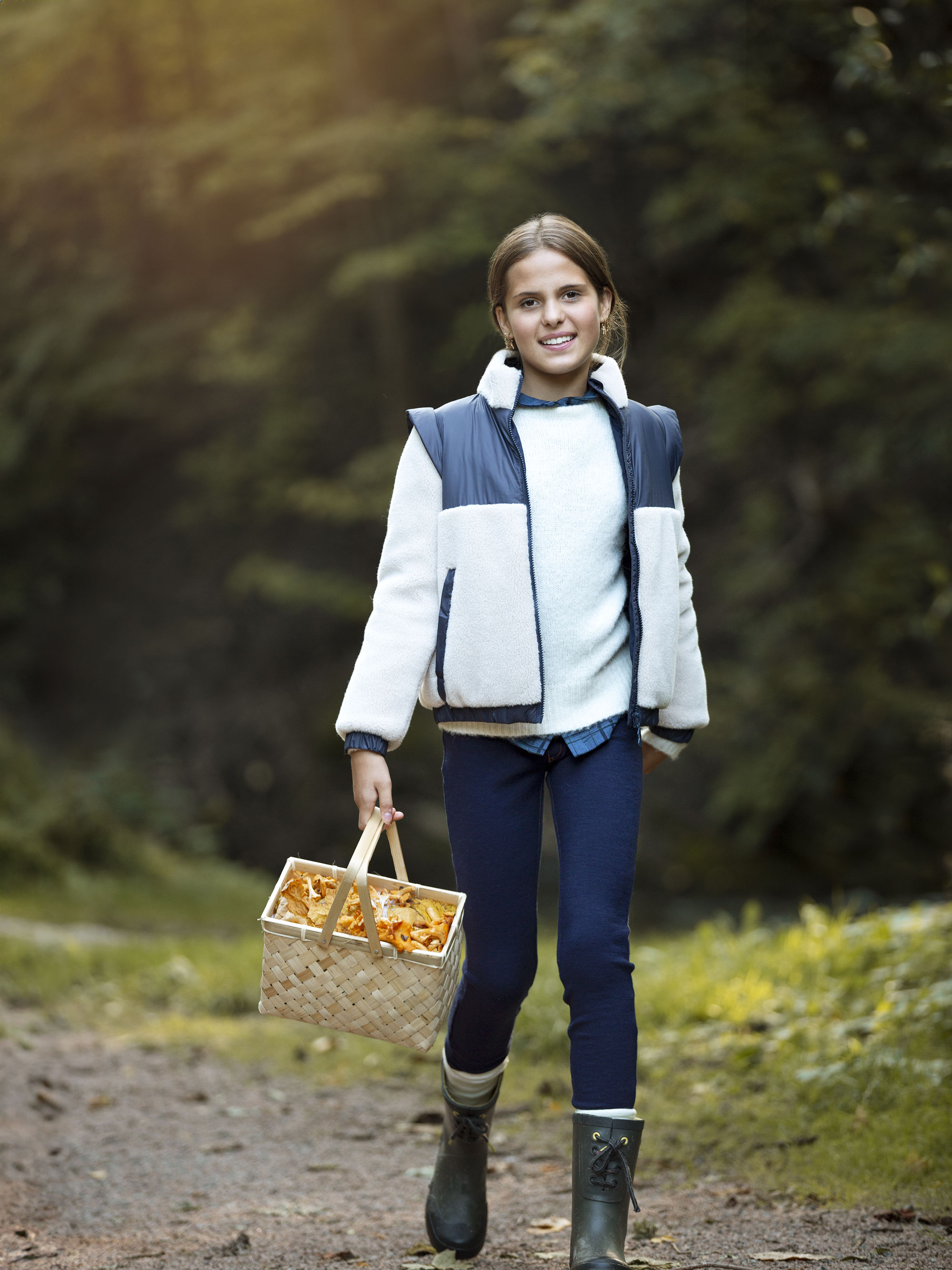 Stryn Fleece Jakke Beige