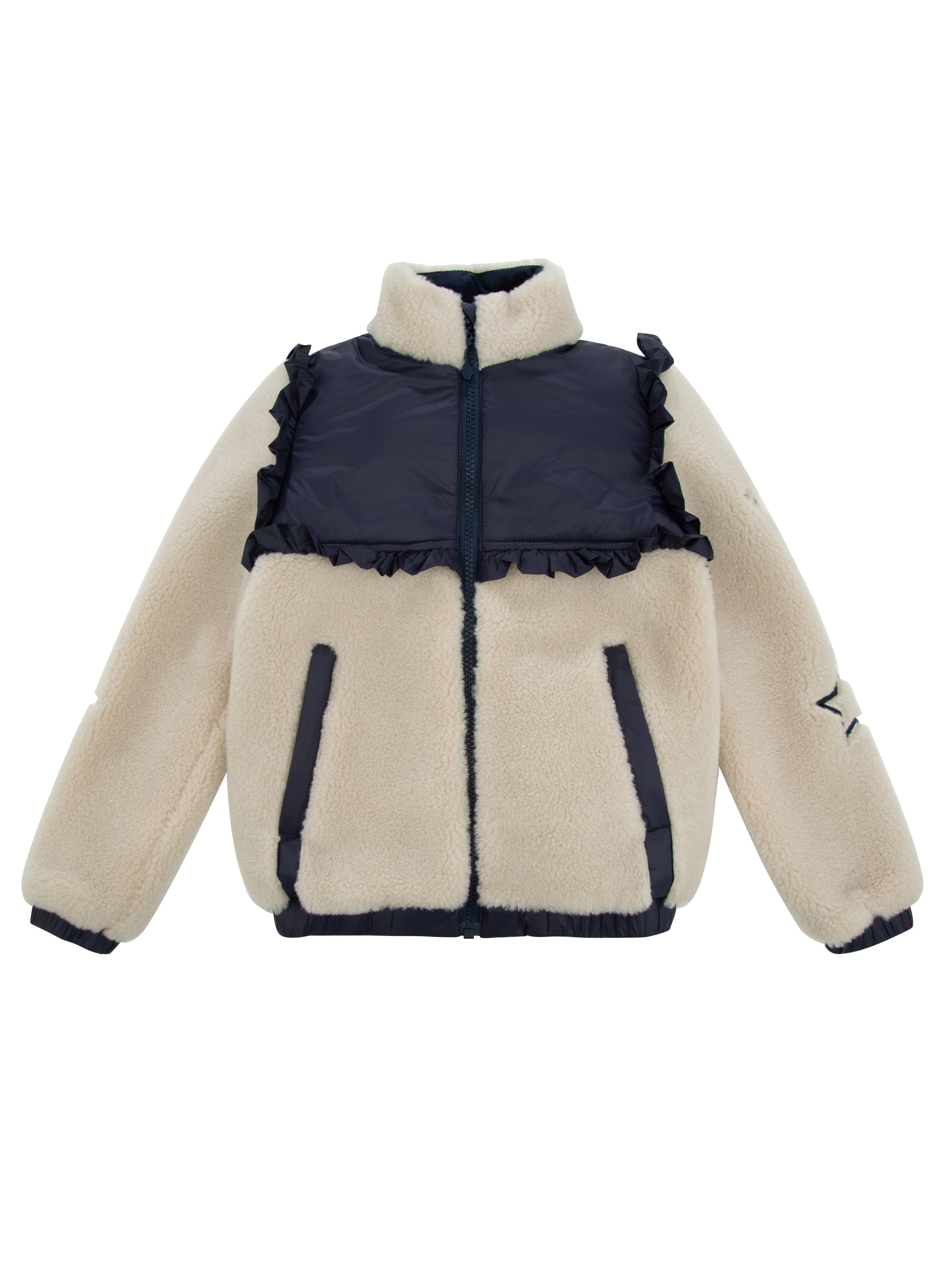 Stryn Fleece Jakke Beige