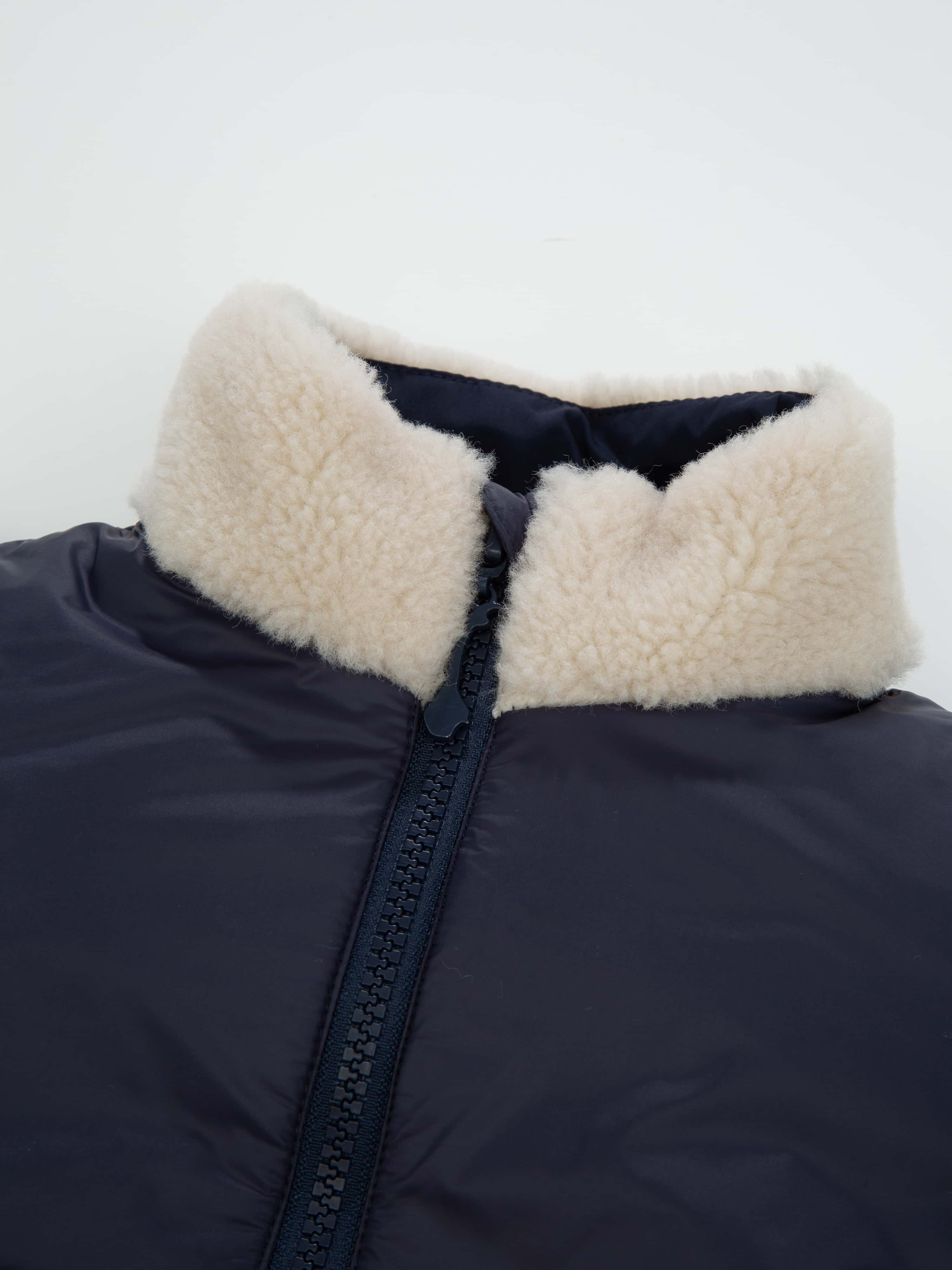 Stryn Fleece Jakke Beige