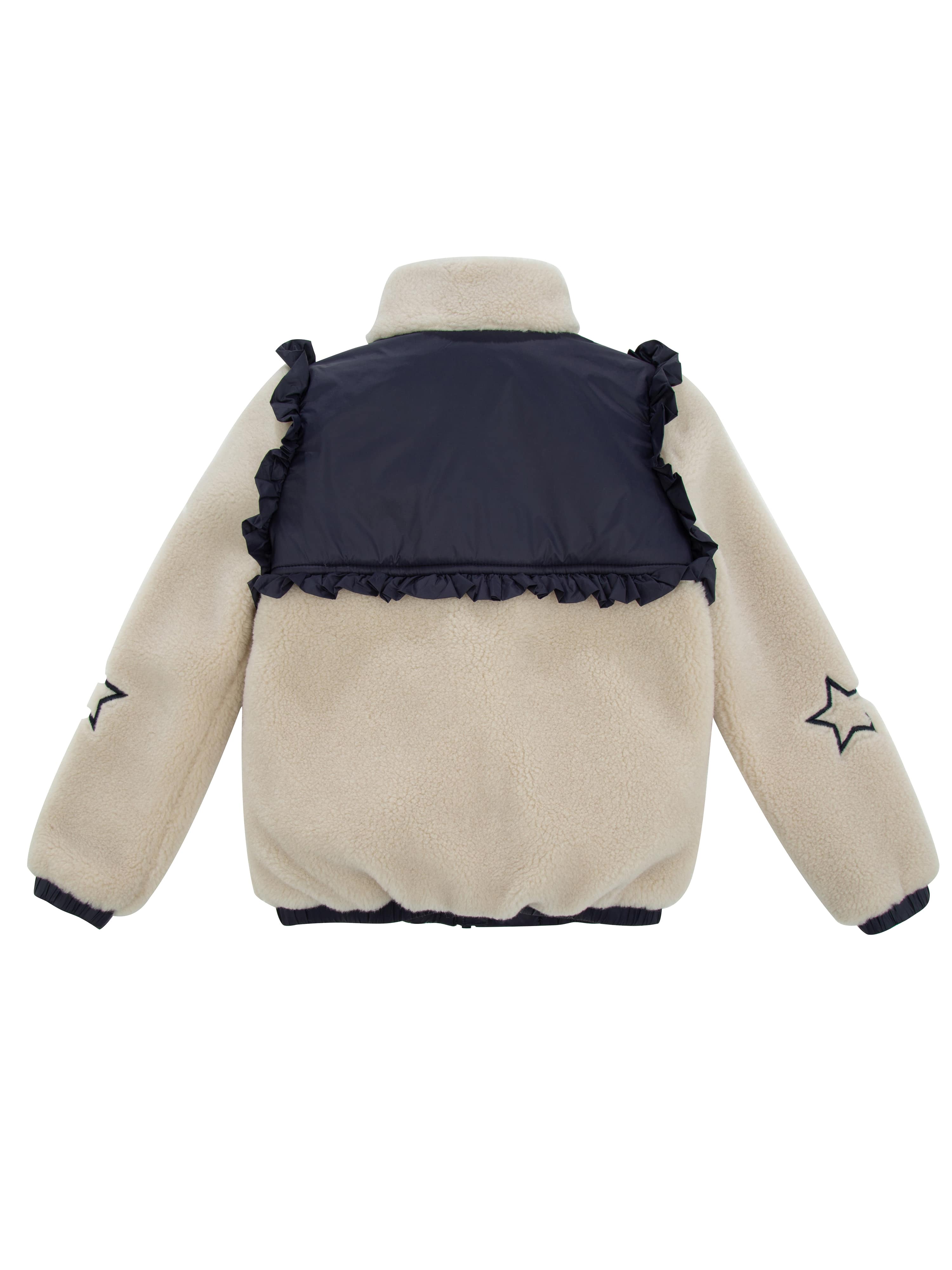 Stryn Fleece Jakke Beige