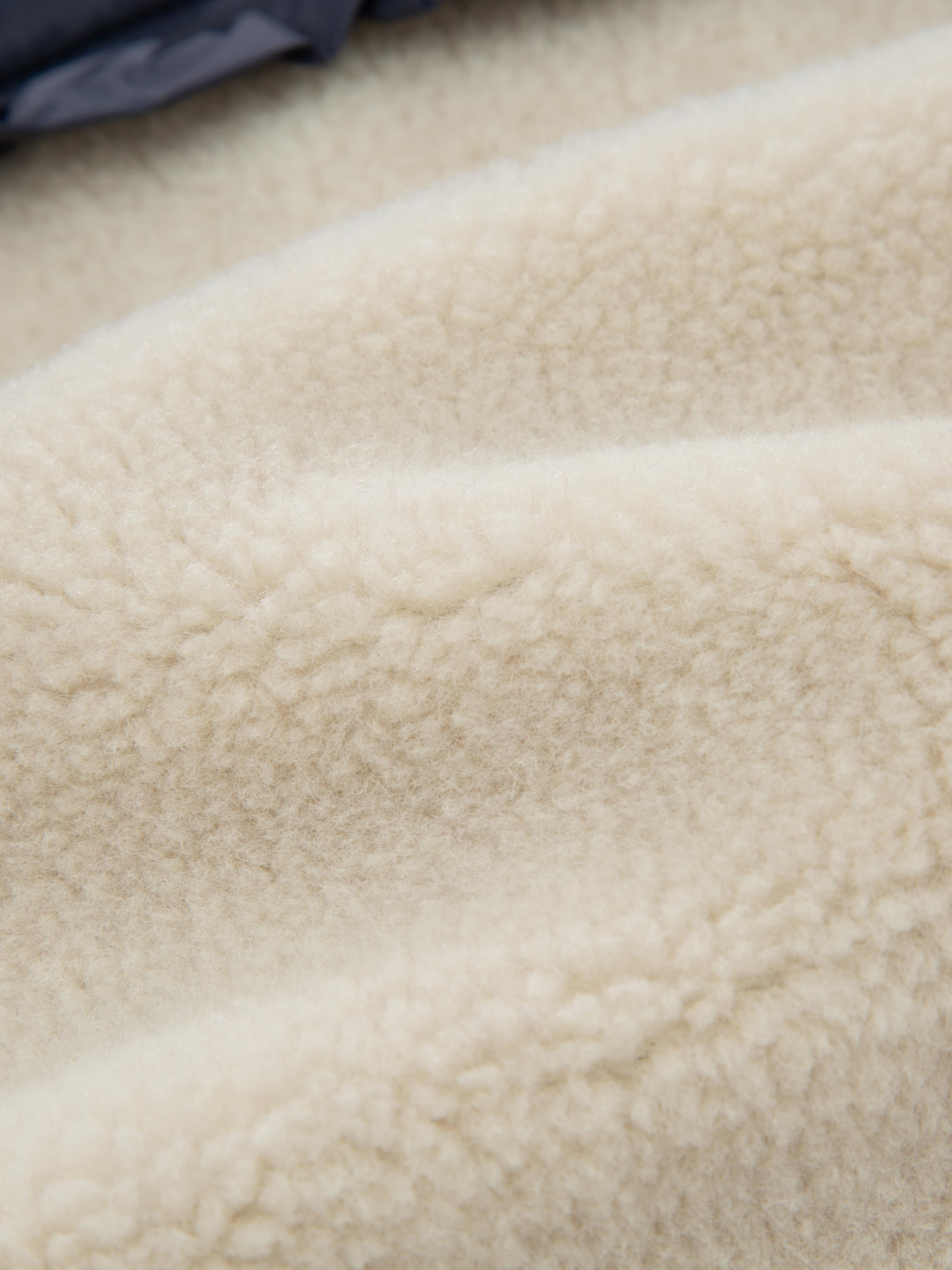 Stryn Fleece Jakke Beige