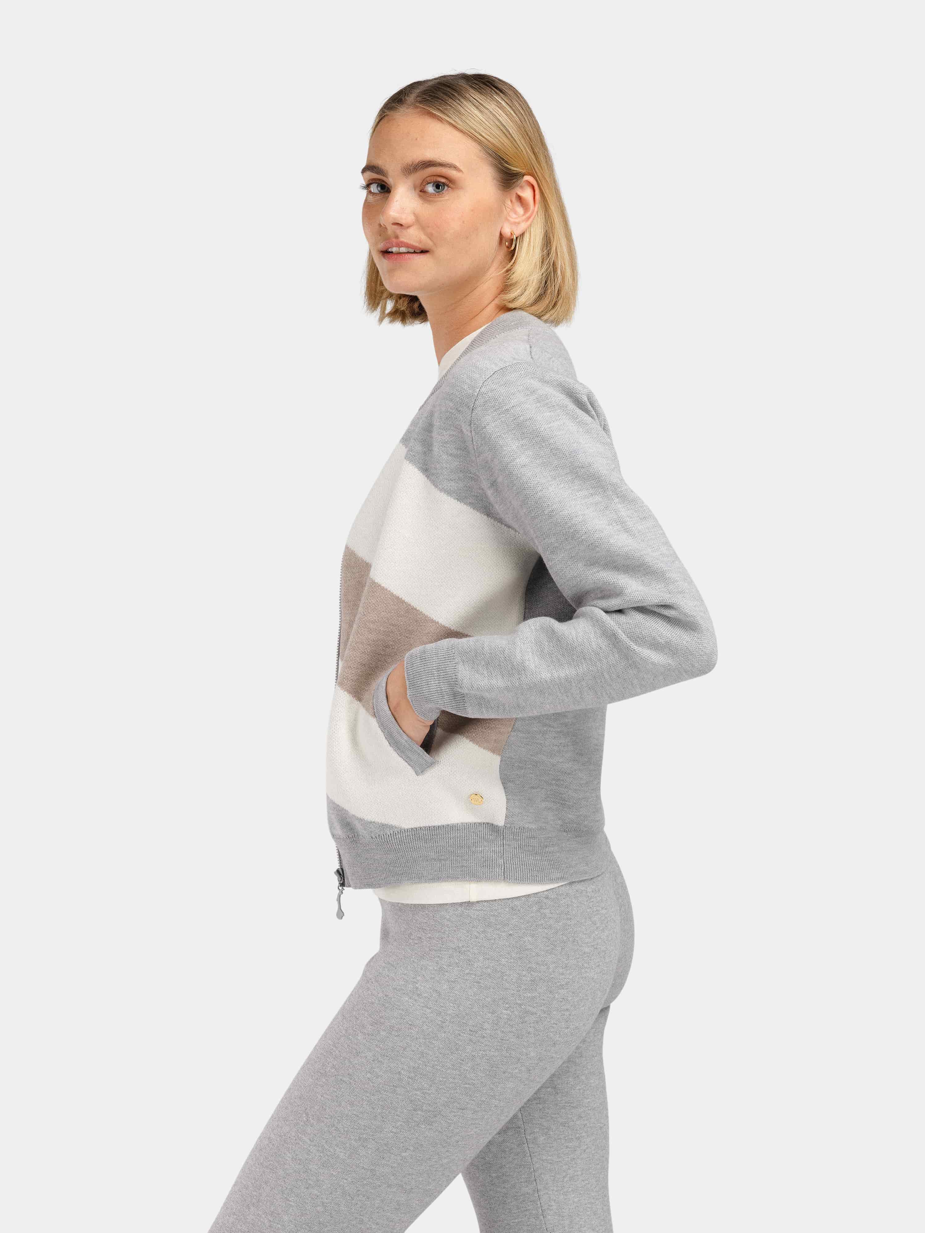 Hemsedal Strikket Ullbukse  Grey Melange