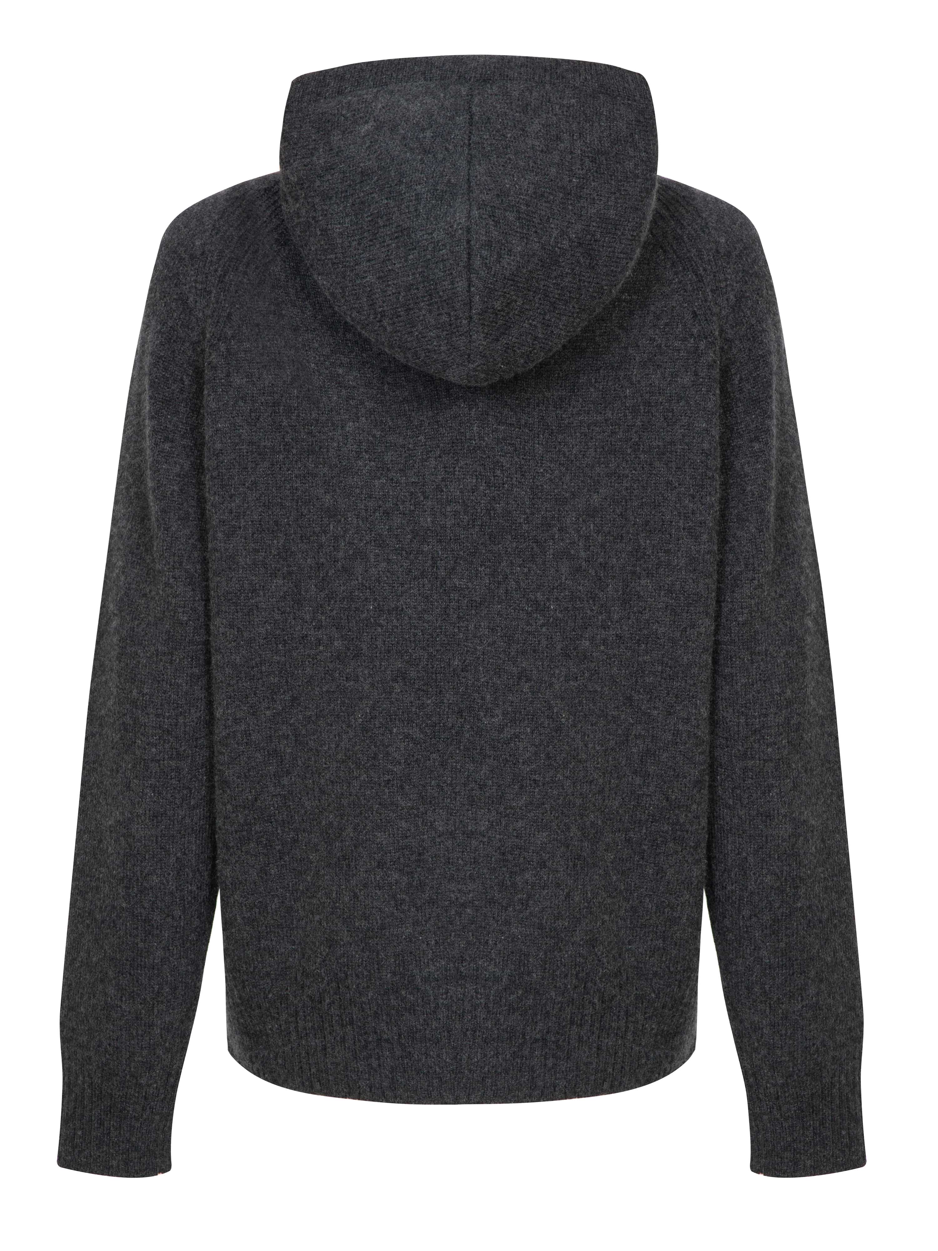 Justatinden Strikkejakke Charcoal Grey