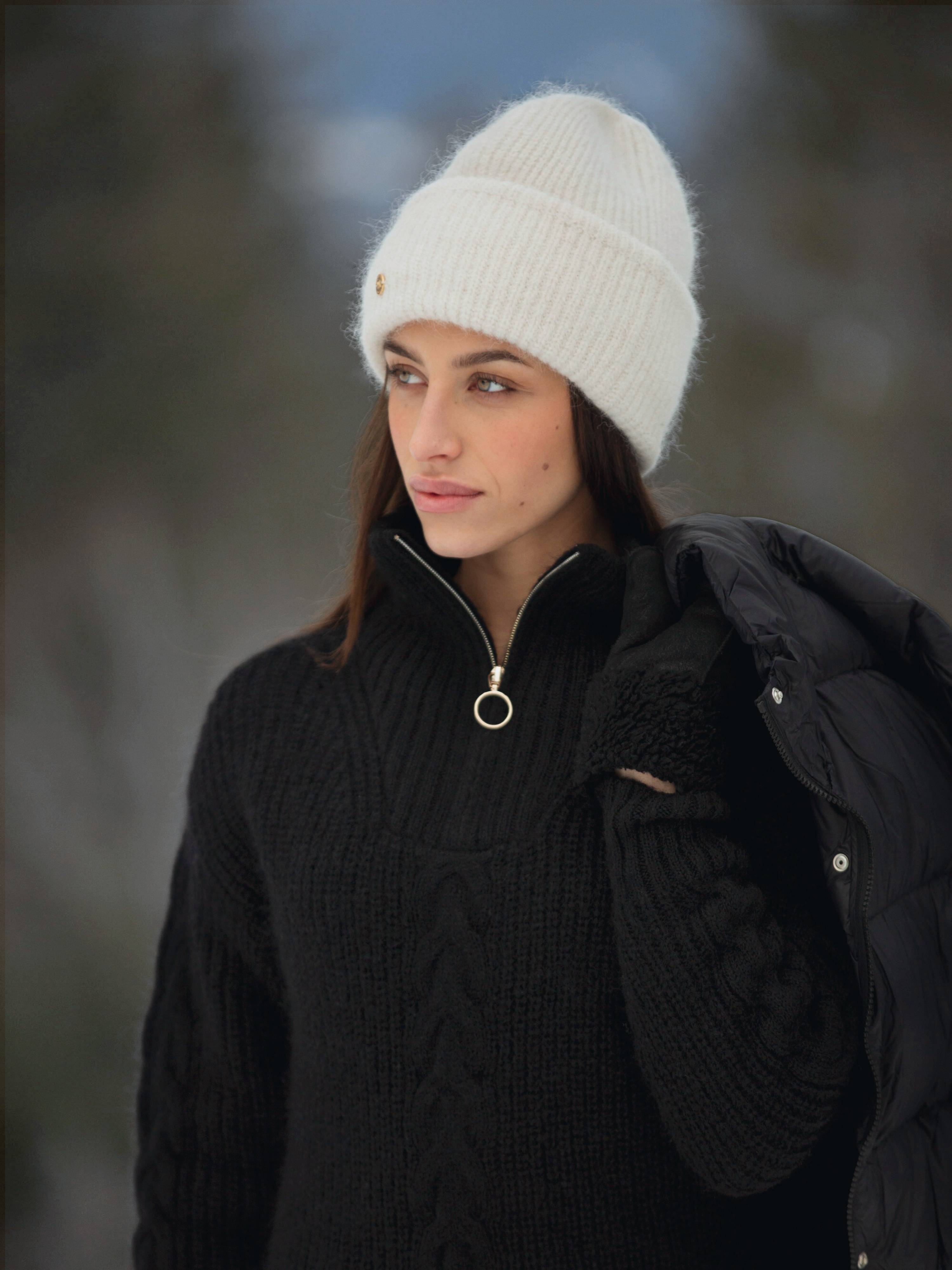 Olden Strikket Ullgenser Black