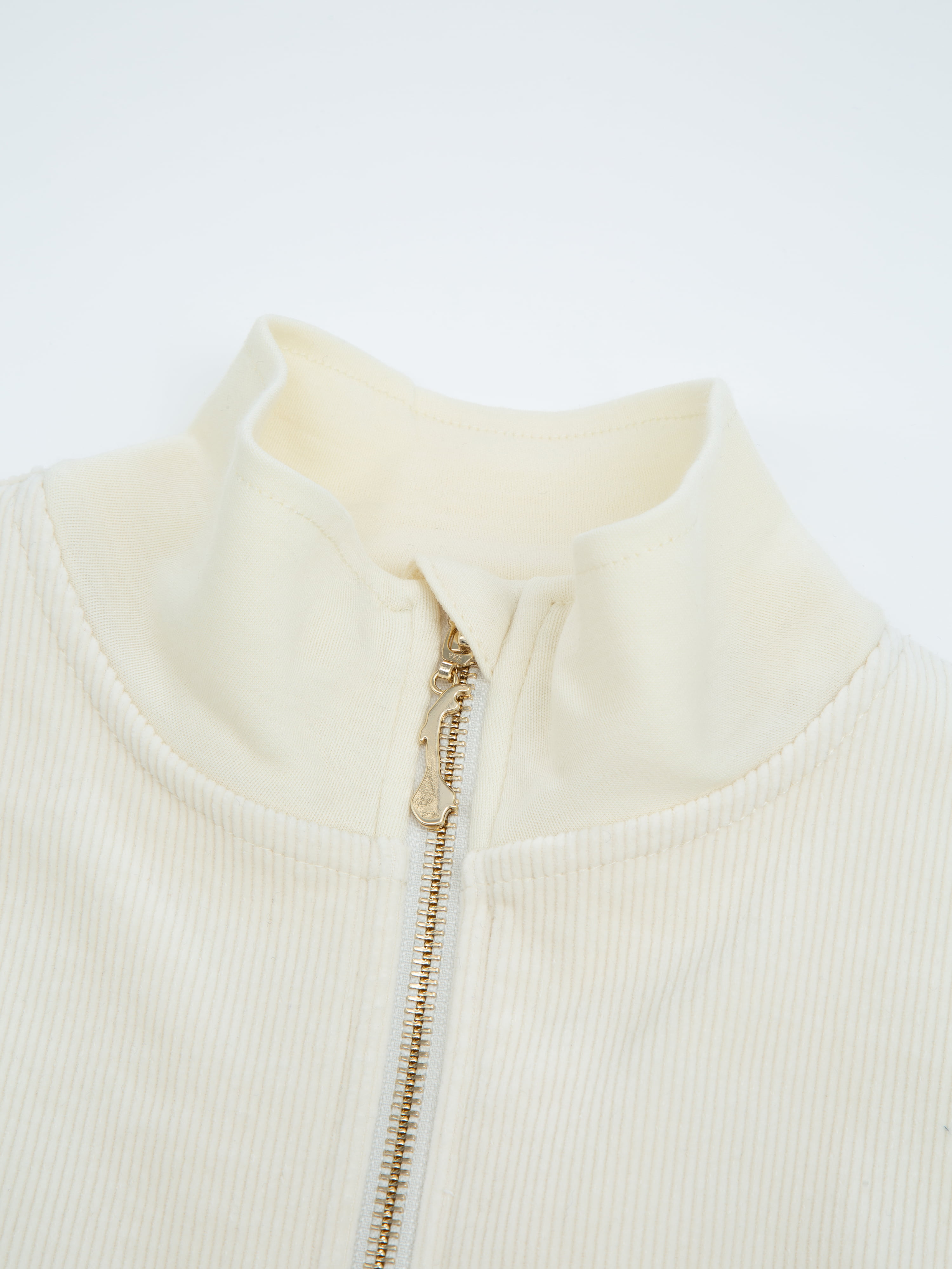 Sirdal Merino Cord Half-zip Snow White