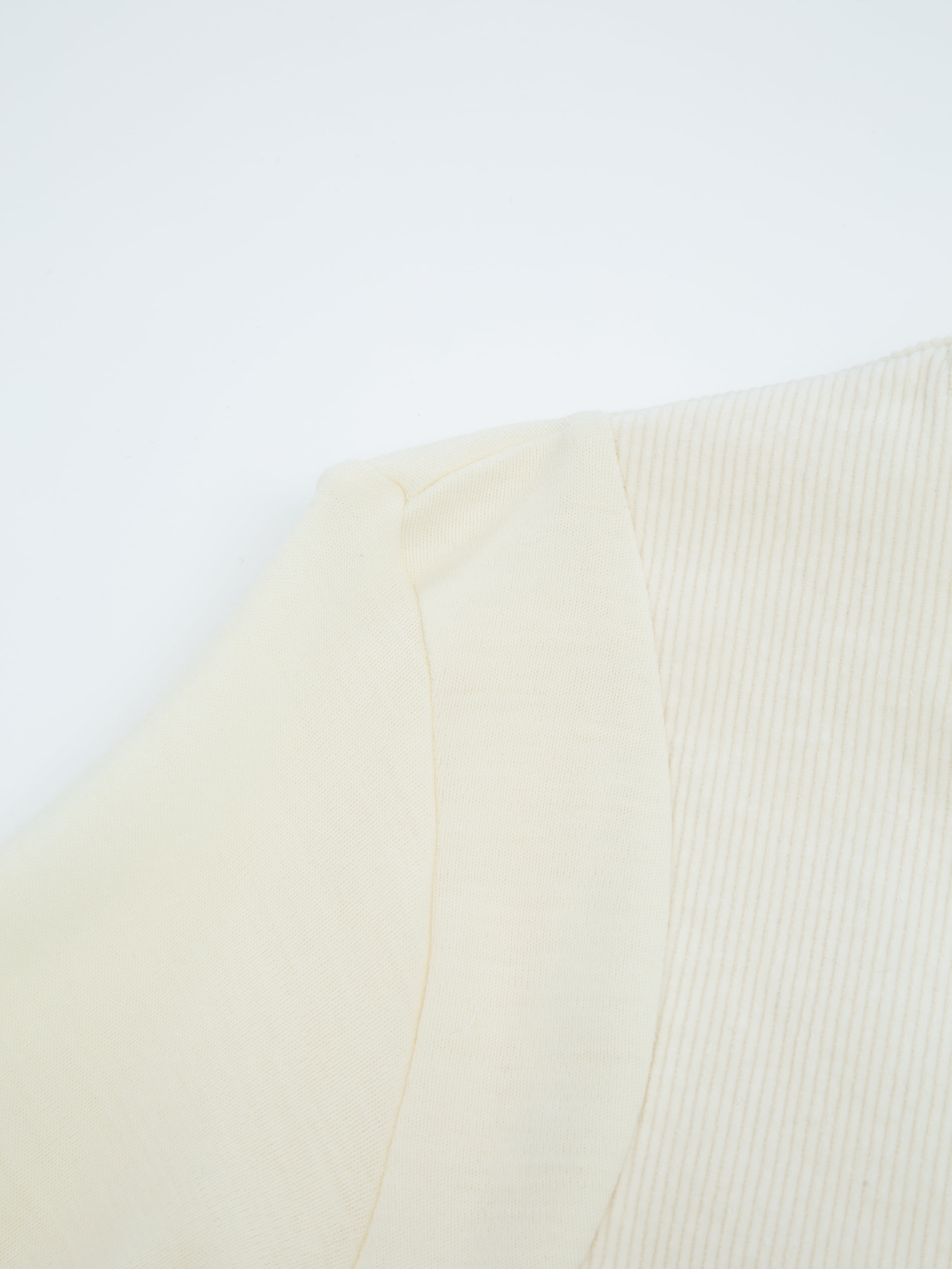 Sirdal Merino Cord Half-zip Snow White