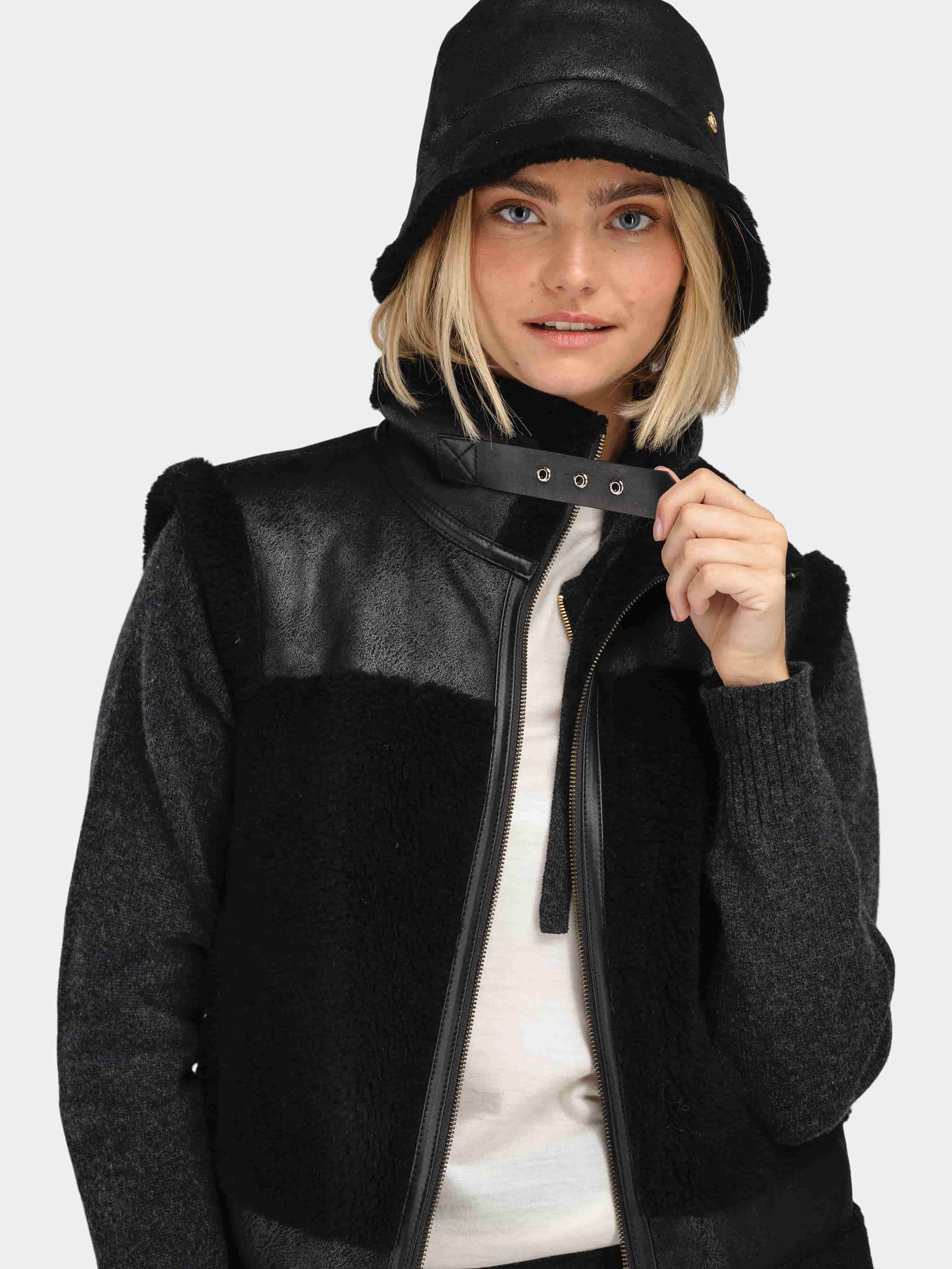 Solveggen Bøttehatt Black