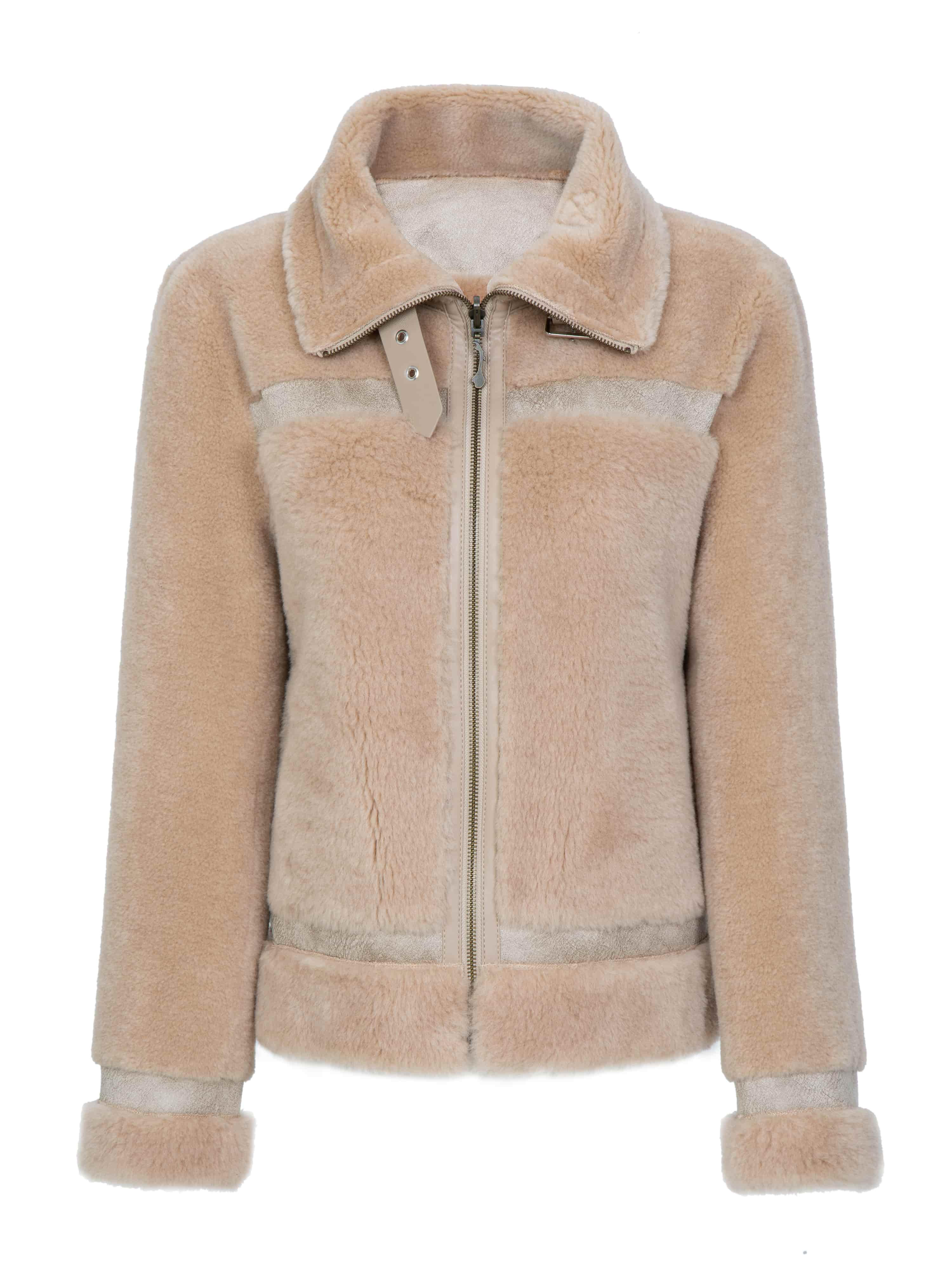 Solveggen Pilé Jakke Champagne