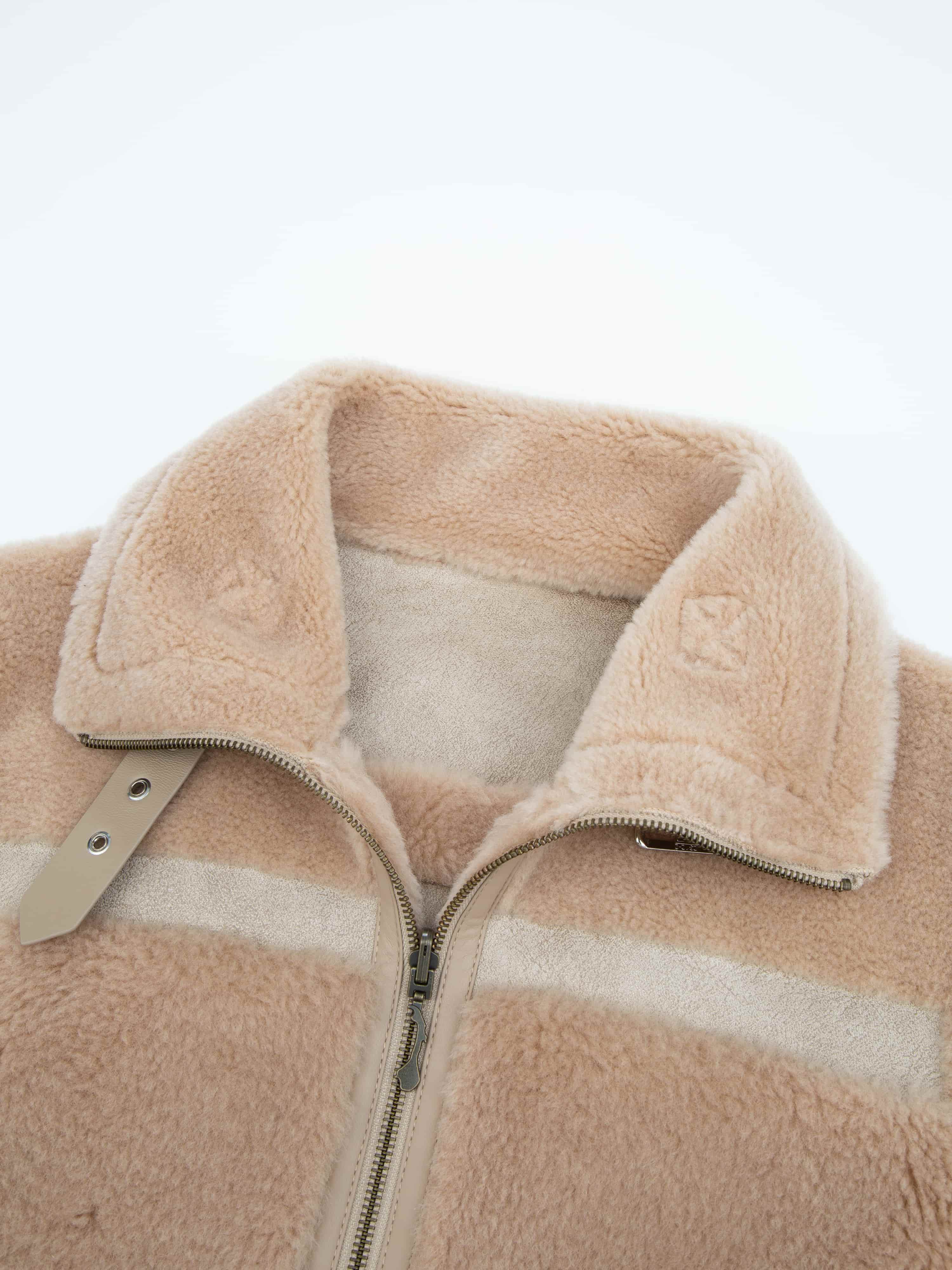 Solveggen Pilé Jakke Champagne