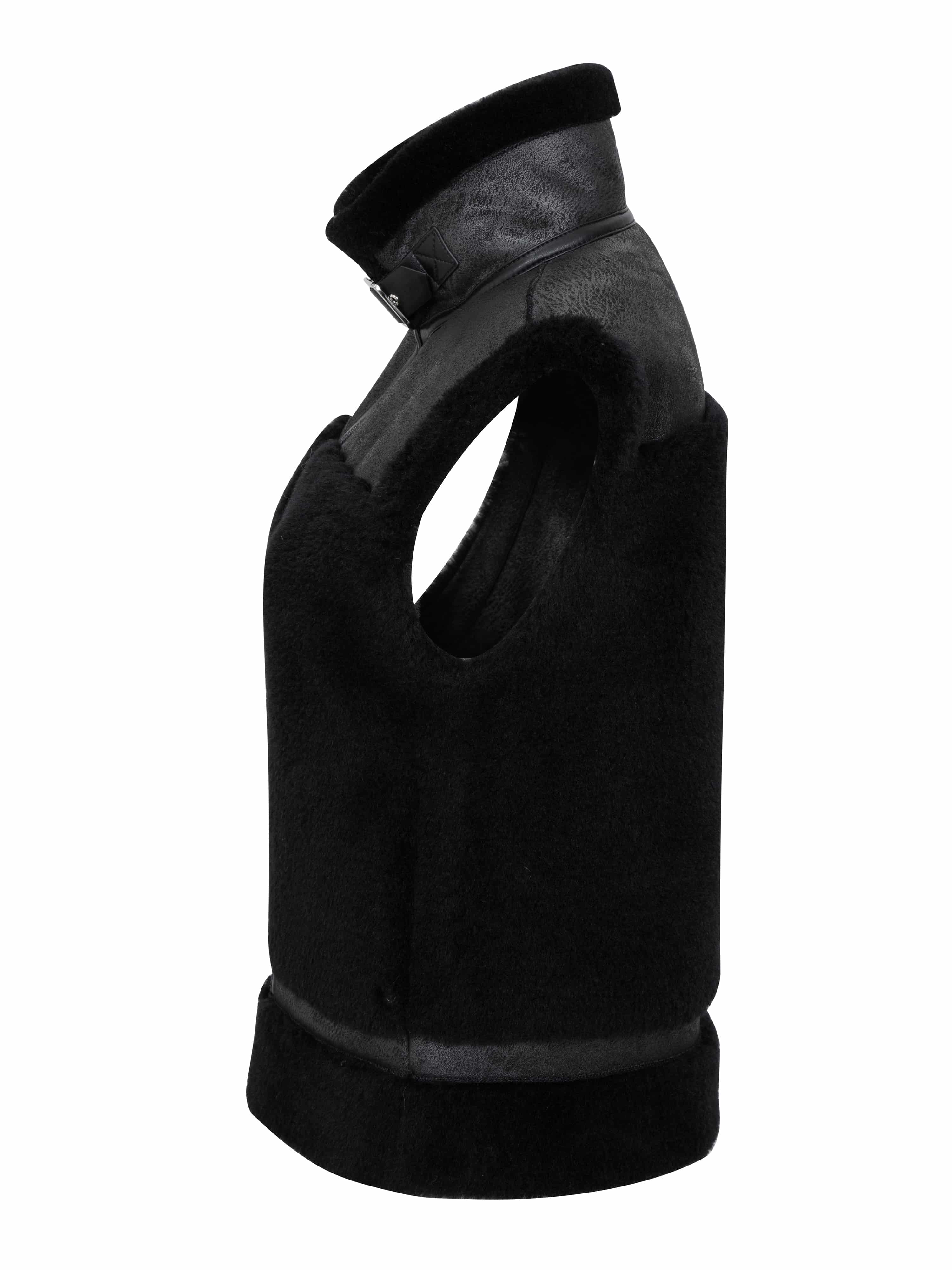 Solveggen Lammeull Vest Black