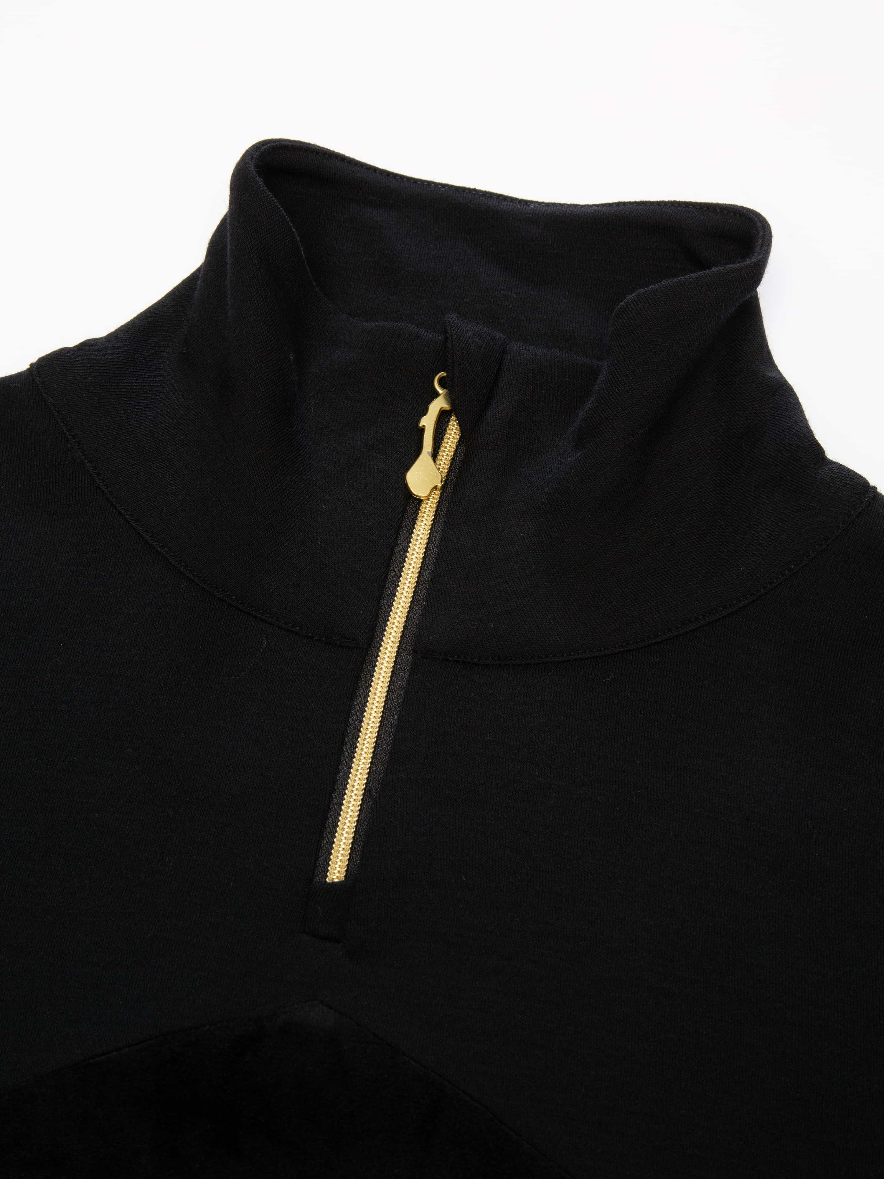 Vegglifjell Half-Zip Ulltrøye Black