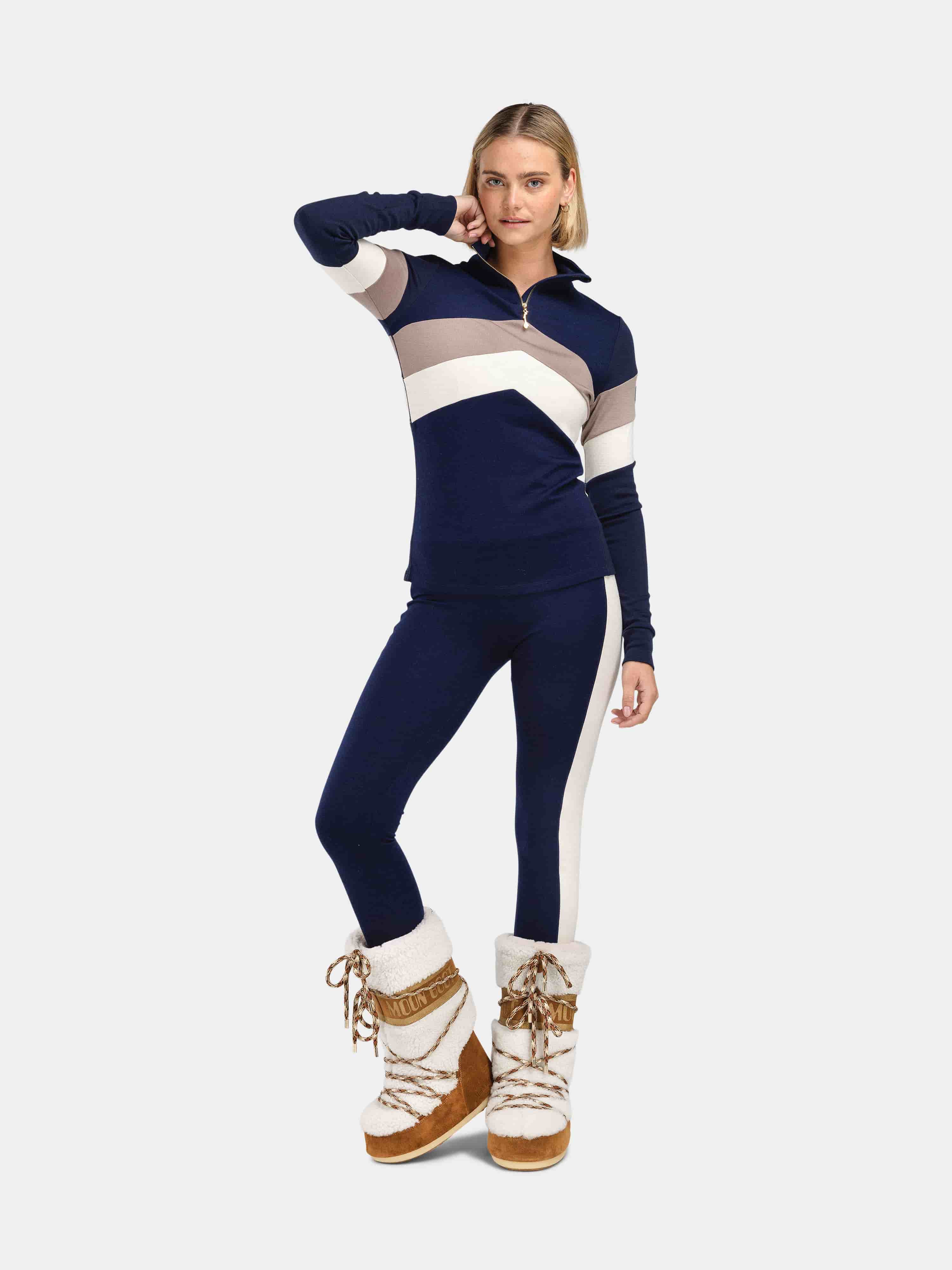 Vegglifjell Ullstilongs Blue Ink